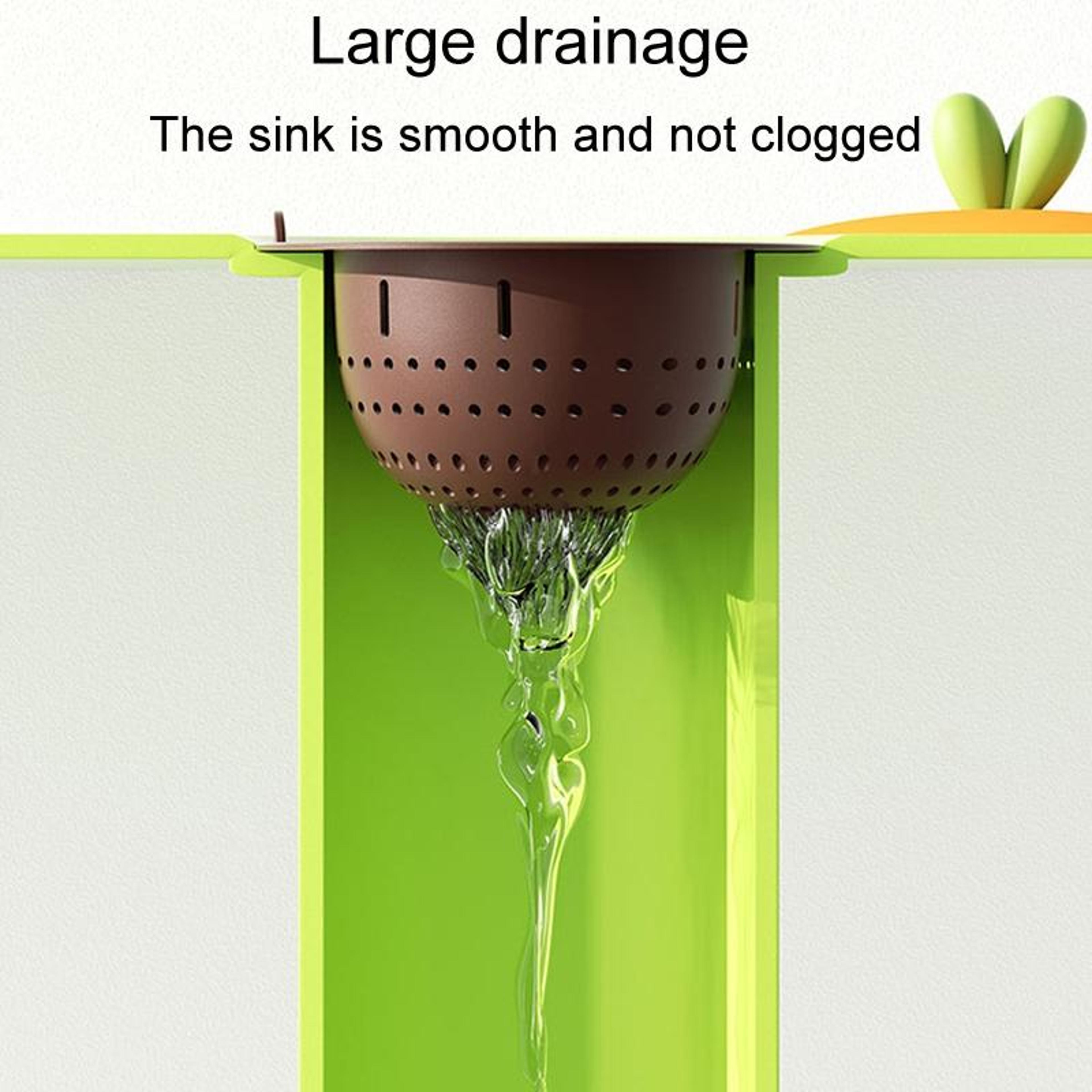 Kitchen Sink Strainer Mesh Sink Drain Filter Anti Clogging Drain Protector 2