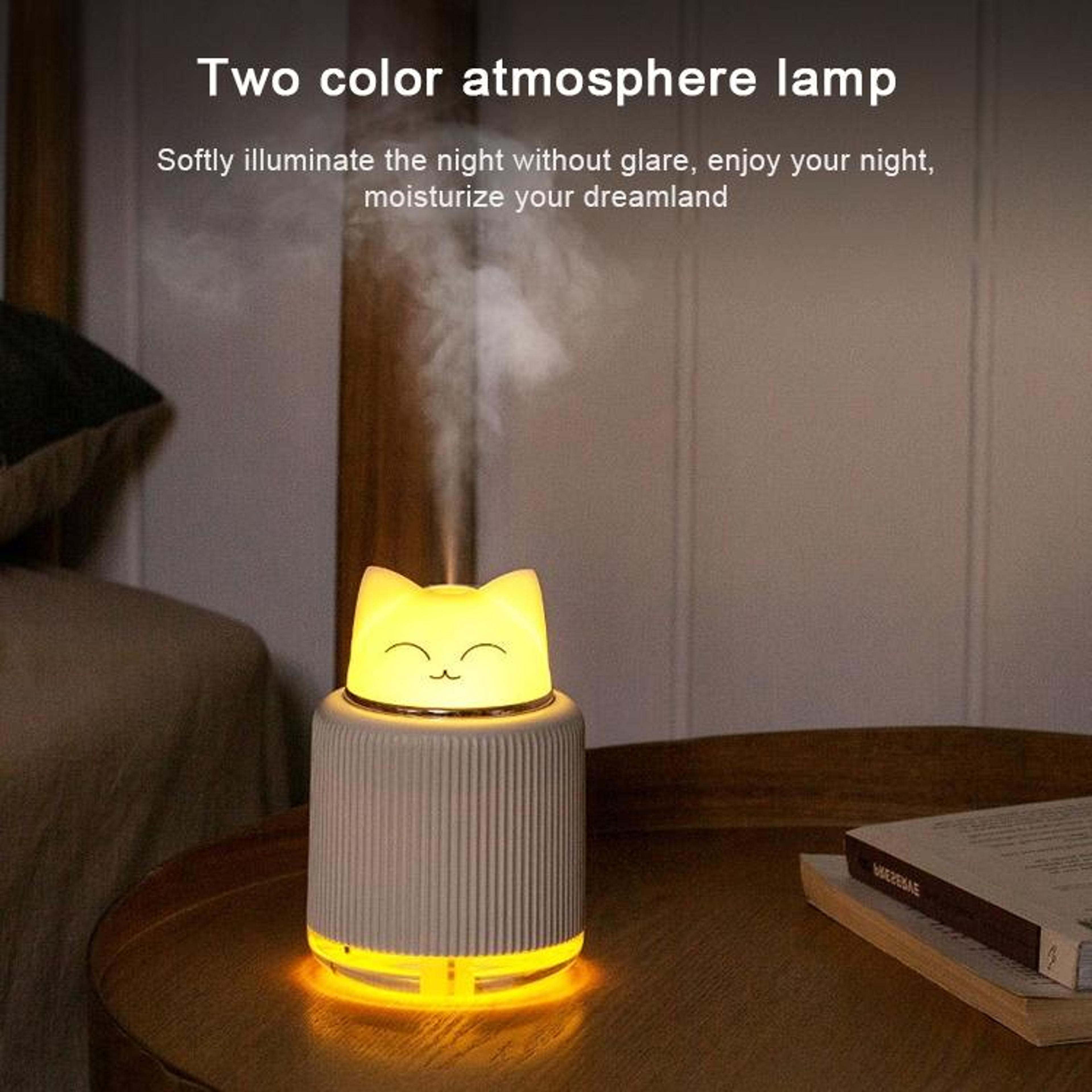 Mini Humidifier Night Light Bedside Lamp For Bedroom Comfort 4