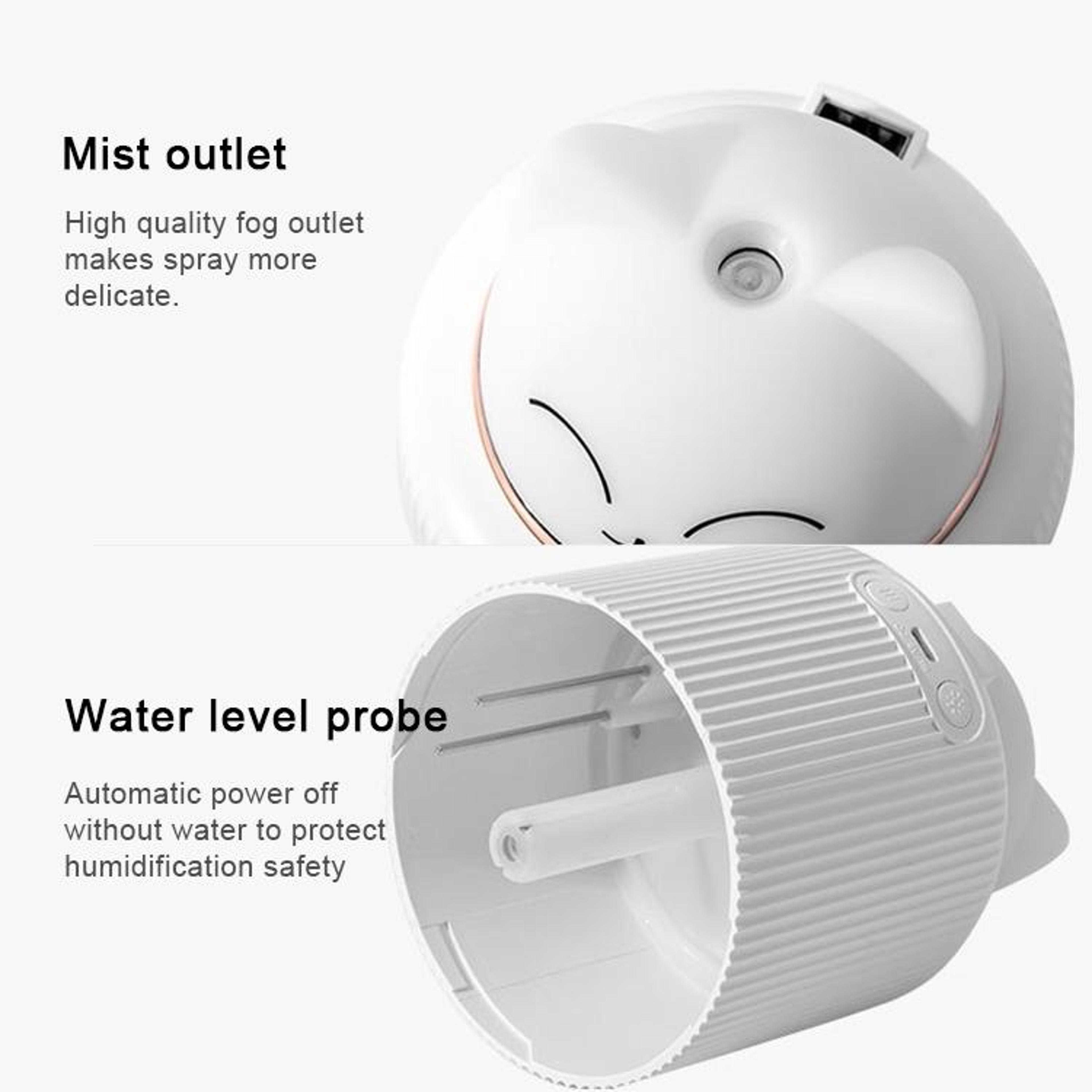 Mini Humidifier Night Light Bedside Lamp For Bedroom Comfort 7