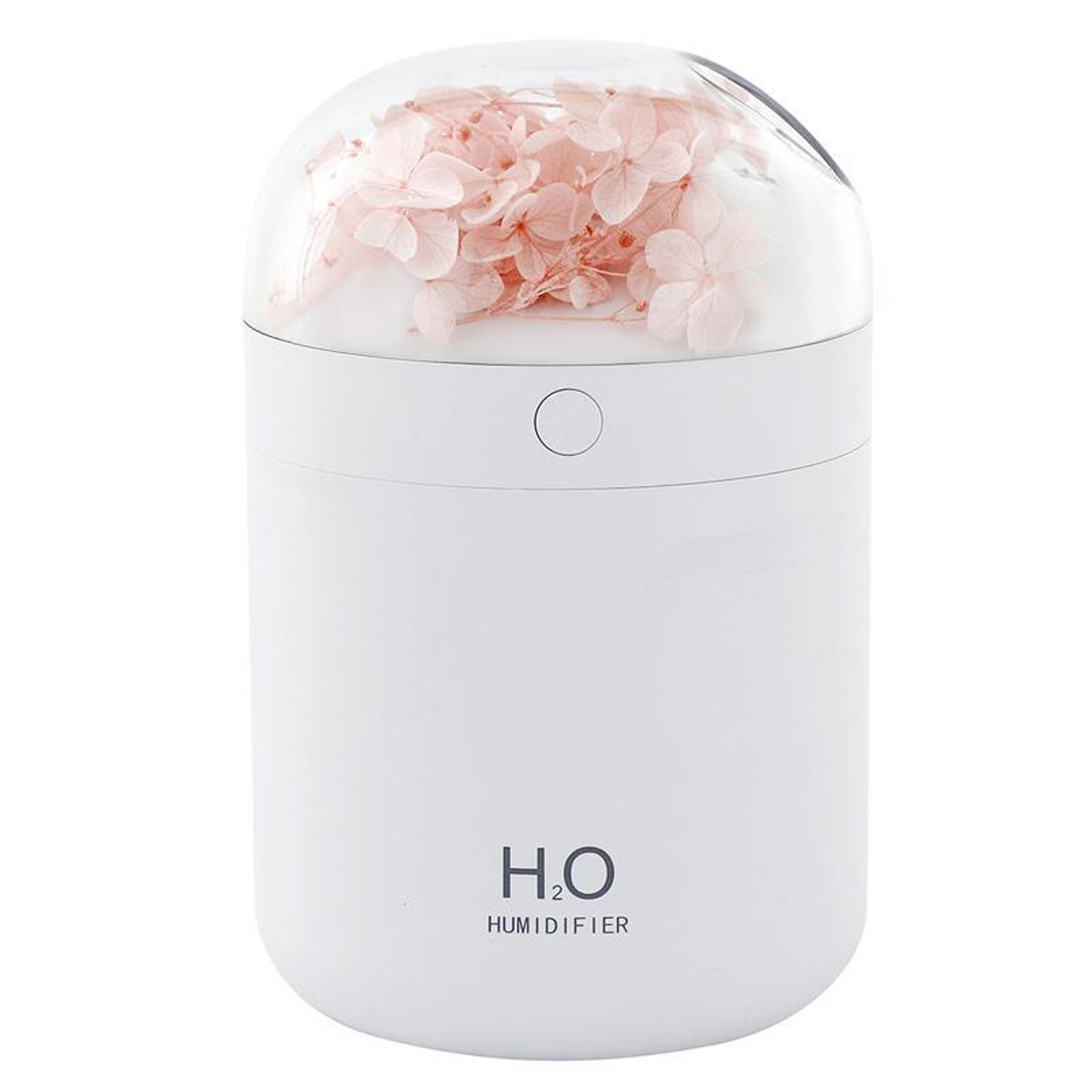 Flower USB Mini Humidifier Aroma Diffuser For Desktop Bedroom Portable Air Hydration 9