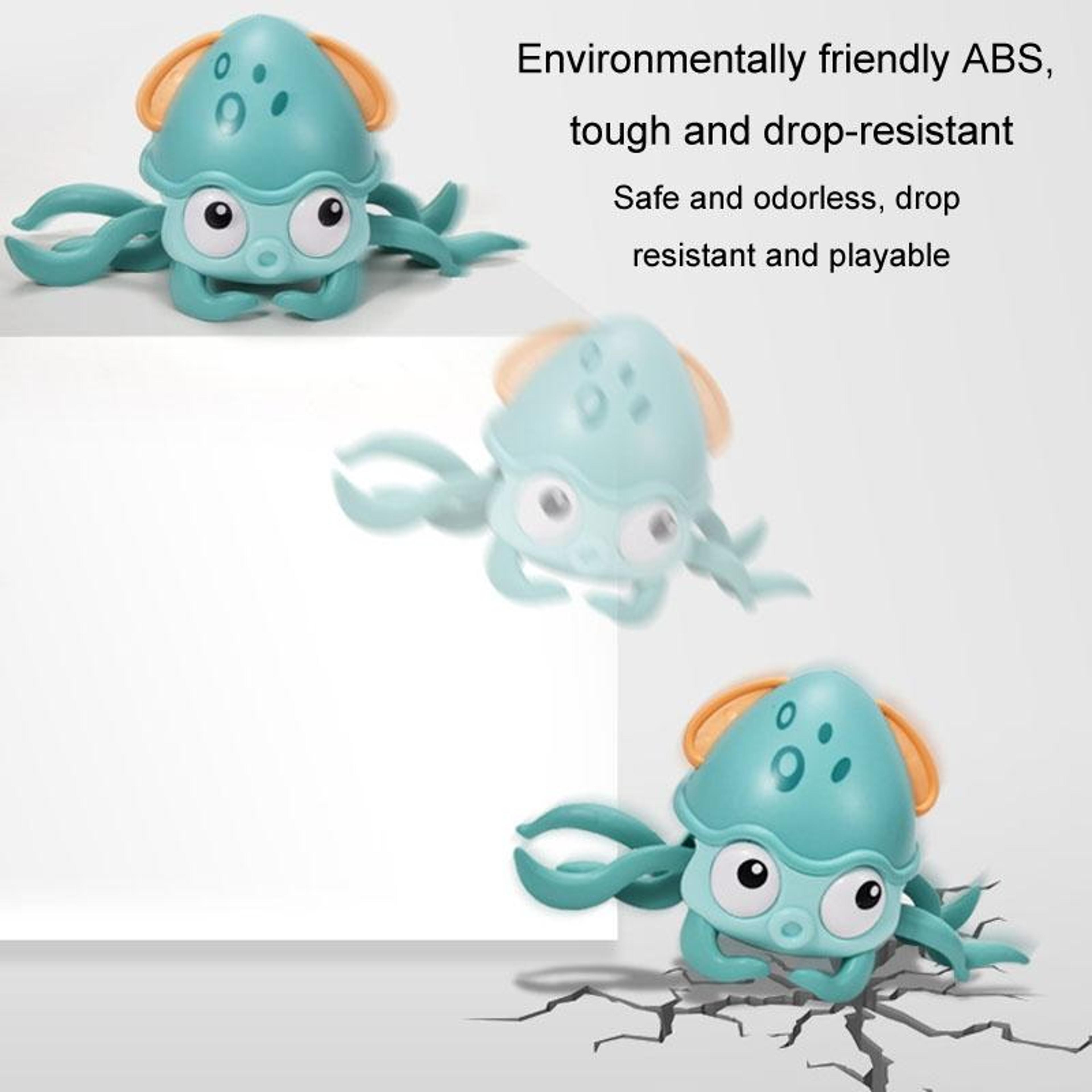 Interactive Crawling Octopus Toy With Automatic Obstacle Avoidance Lights  Sound For Kids 2