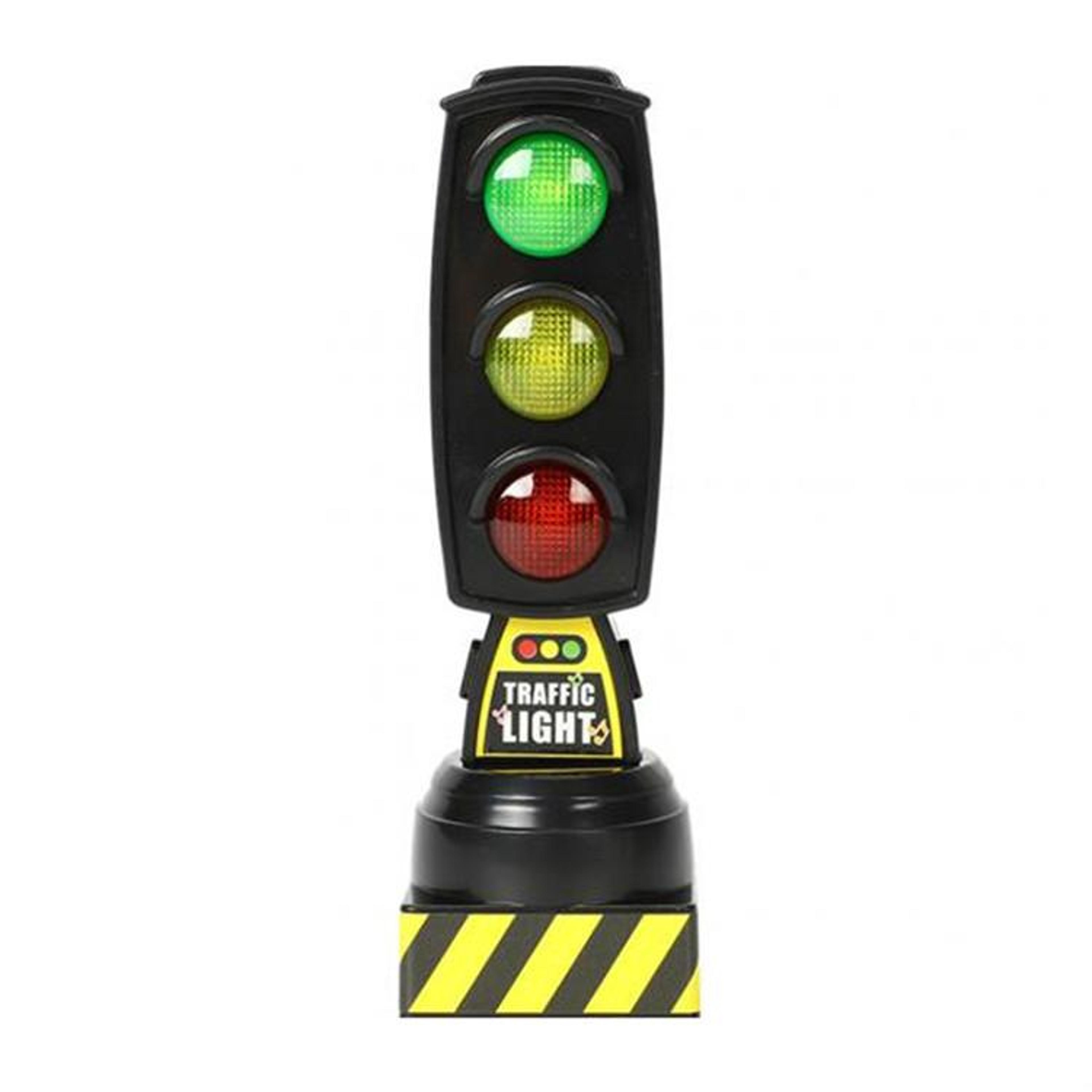 electric light & music kids traffic light toy educational traffic signal model for pretend play