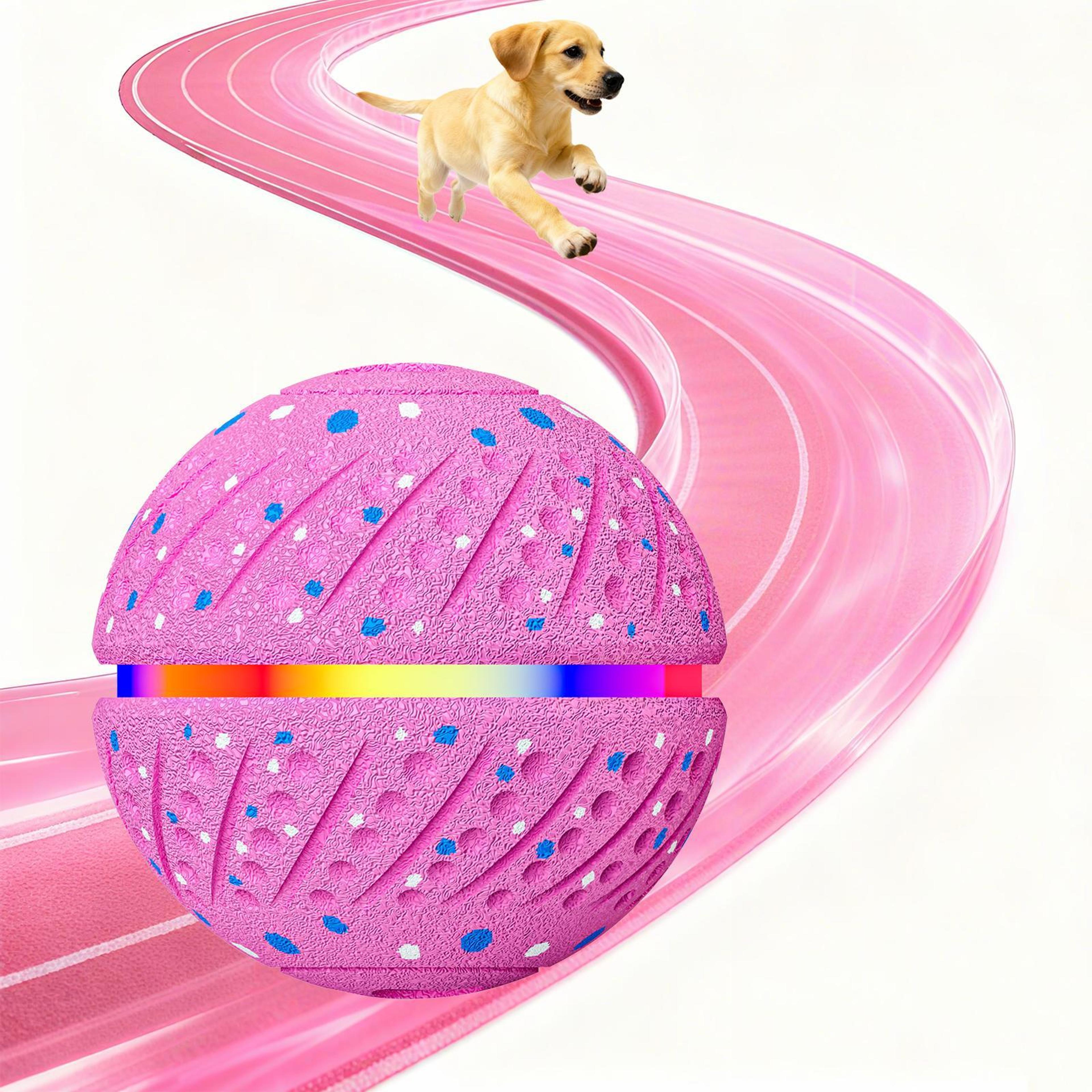 Smart Automatic Dog Toy Ball LED Interactive Pet Toy Ball For Dog Training 8