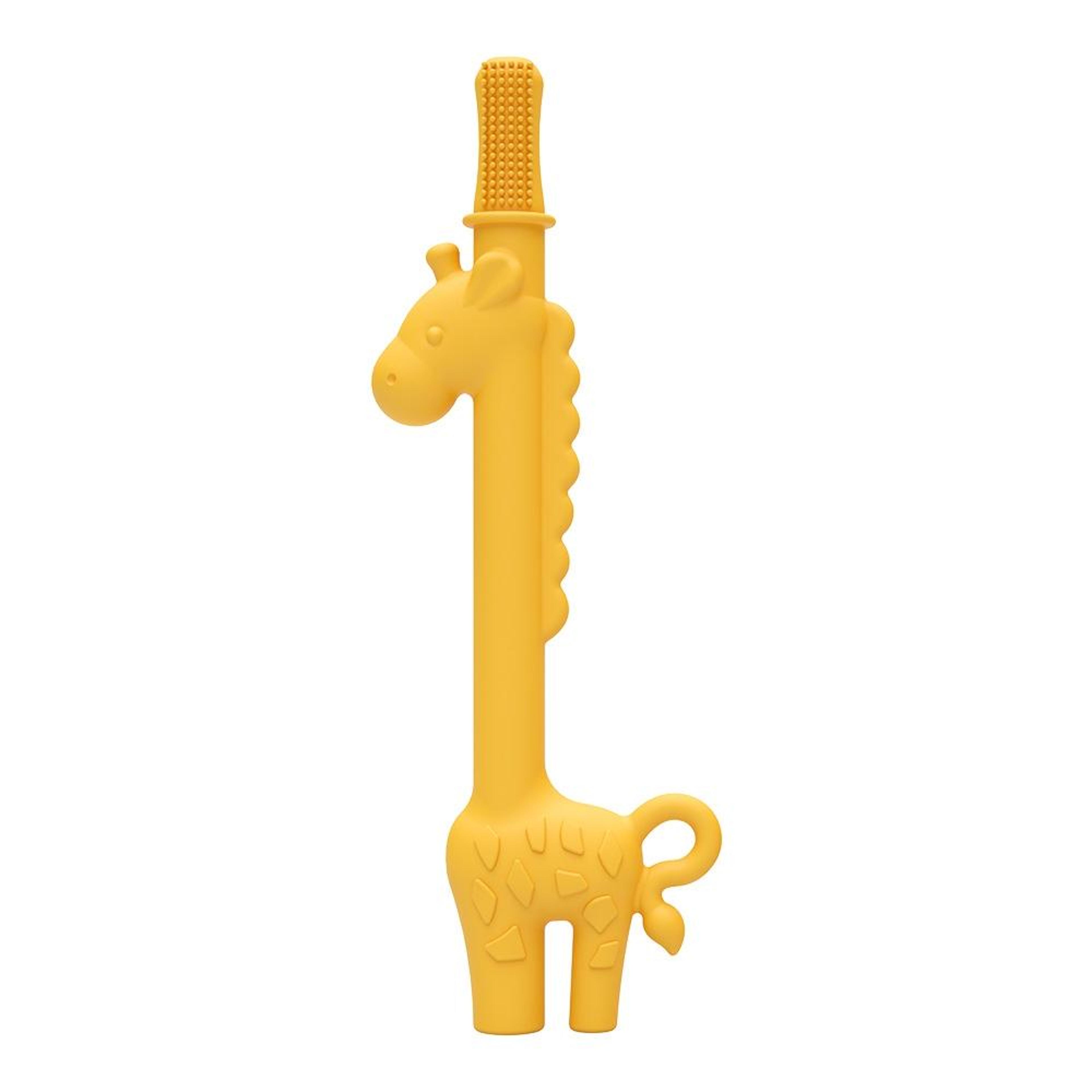 gentlegrip silicone giraffe baby teether stick bpa free teething relief toy for infants