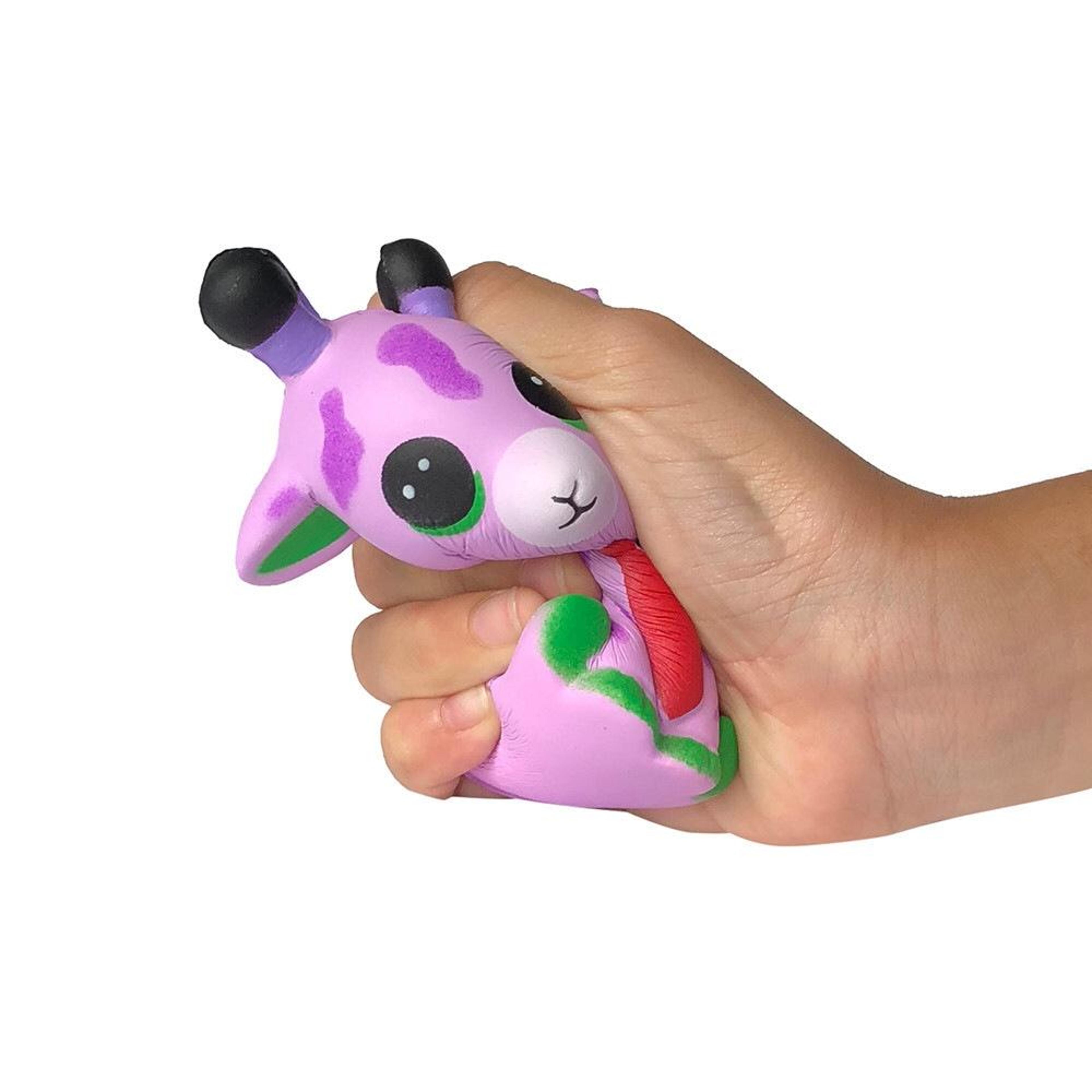 Cute Sika Deer Squishy Stress Relief Toy Set Slow Rising Fidget Squeeze Toys 4