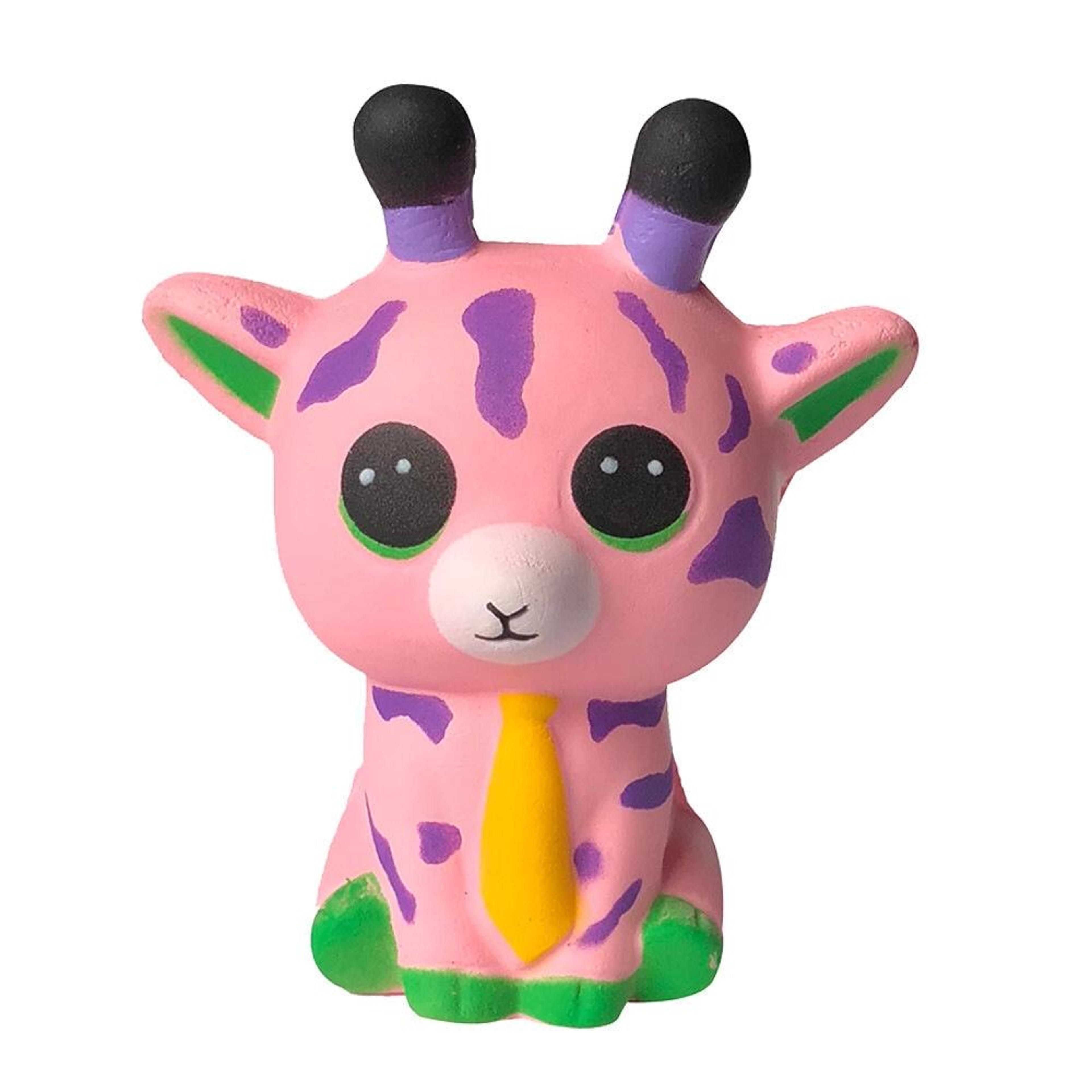 Cute Sika Deer Squishy Stress Relief Toy Set Slow Rising Fidget Squeeze Toys 6