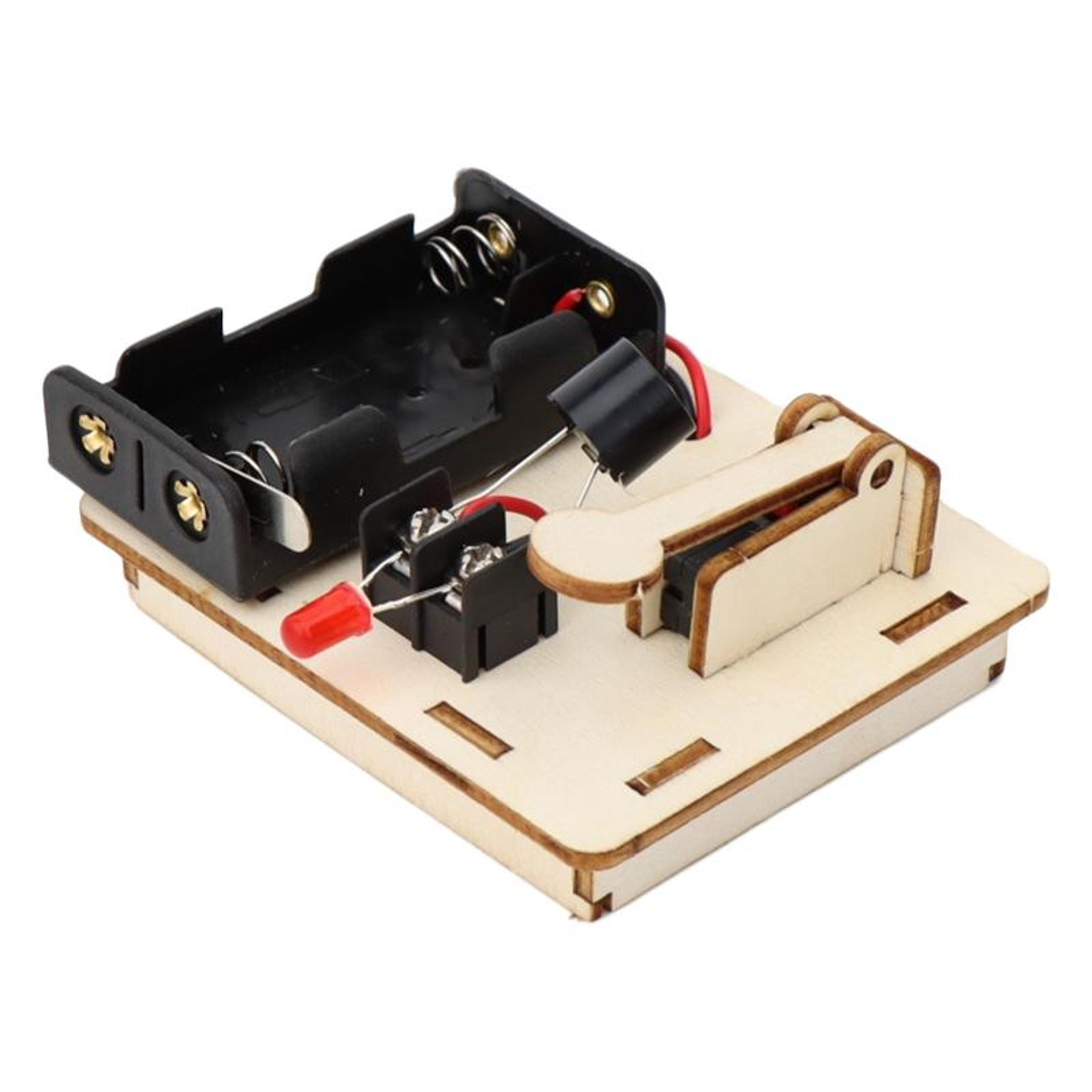 STEM Gear Transmission Science Kit For Kids DIY Variable Speed Physics Puzzle Model 8