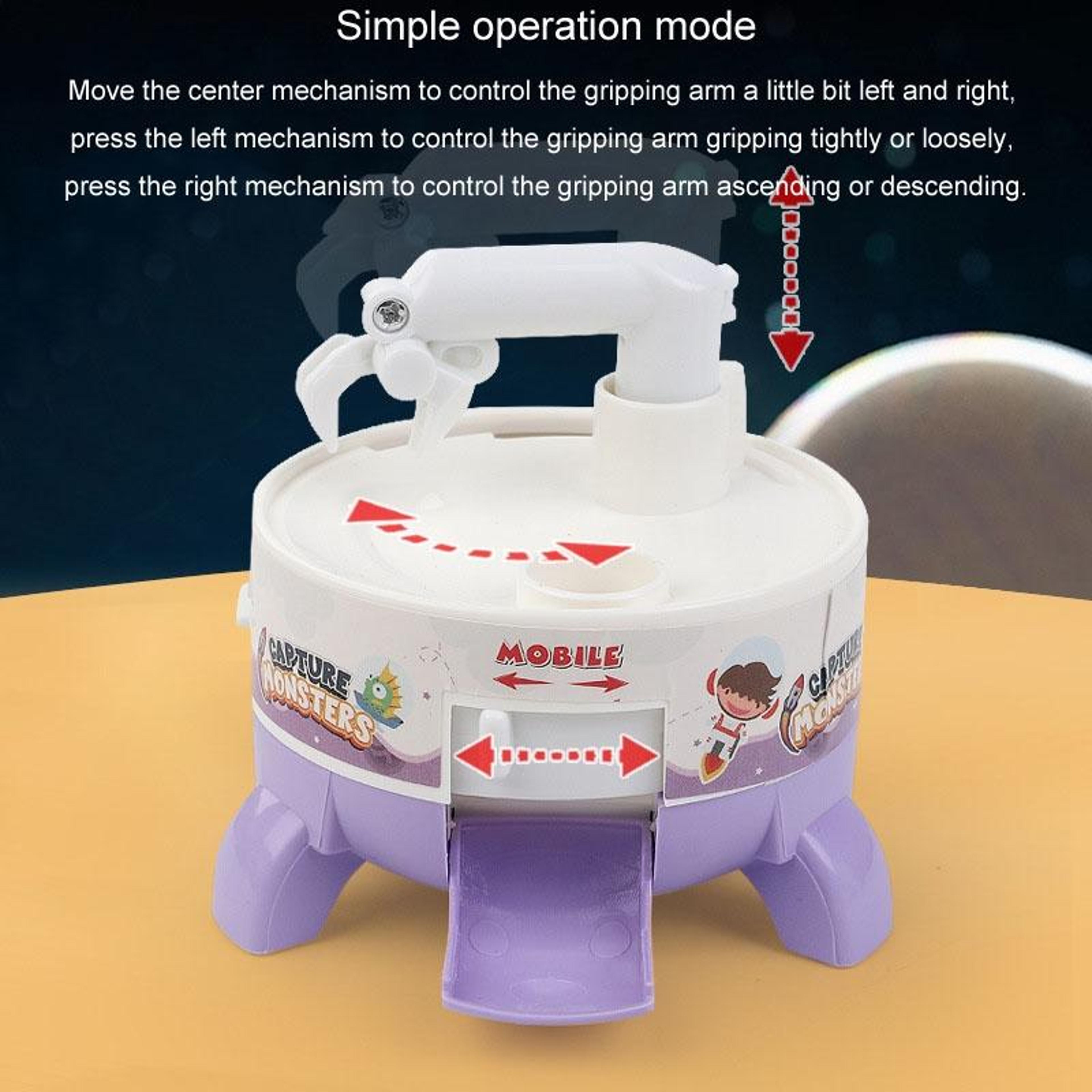 Rocket Claw Catcher Mini Arcade Machine Toy For Kids With Surprise Dolls 5