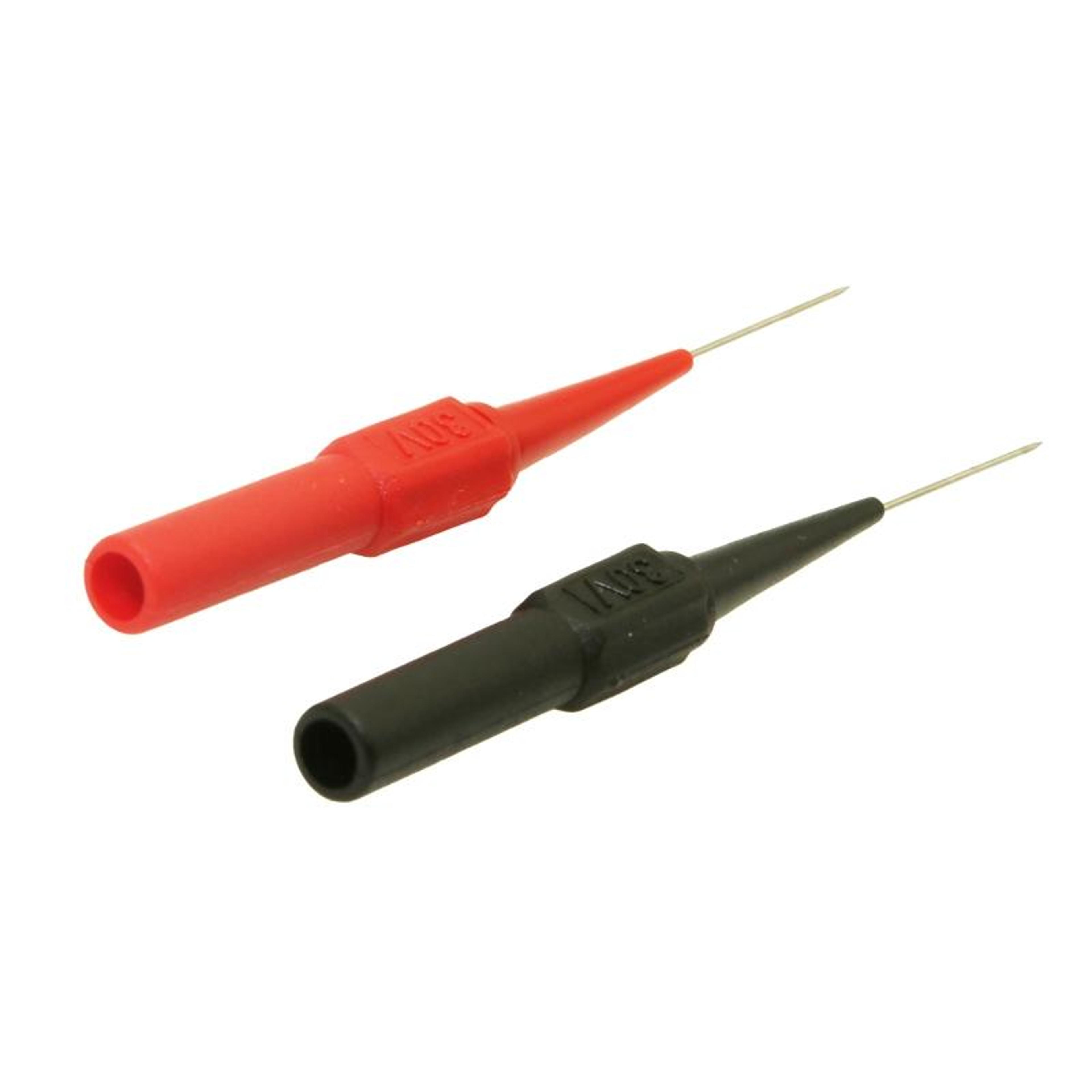 Precision Long Needle Multimeter Test Probe With 4mm Banana Jack For Automotive Electrical Testing 2