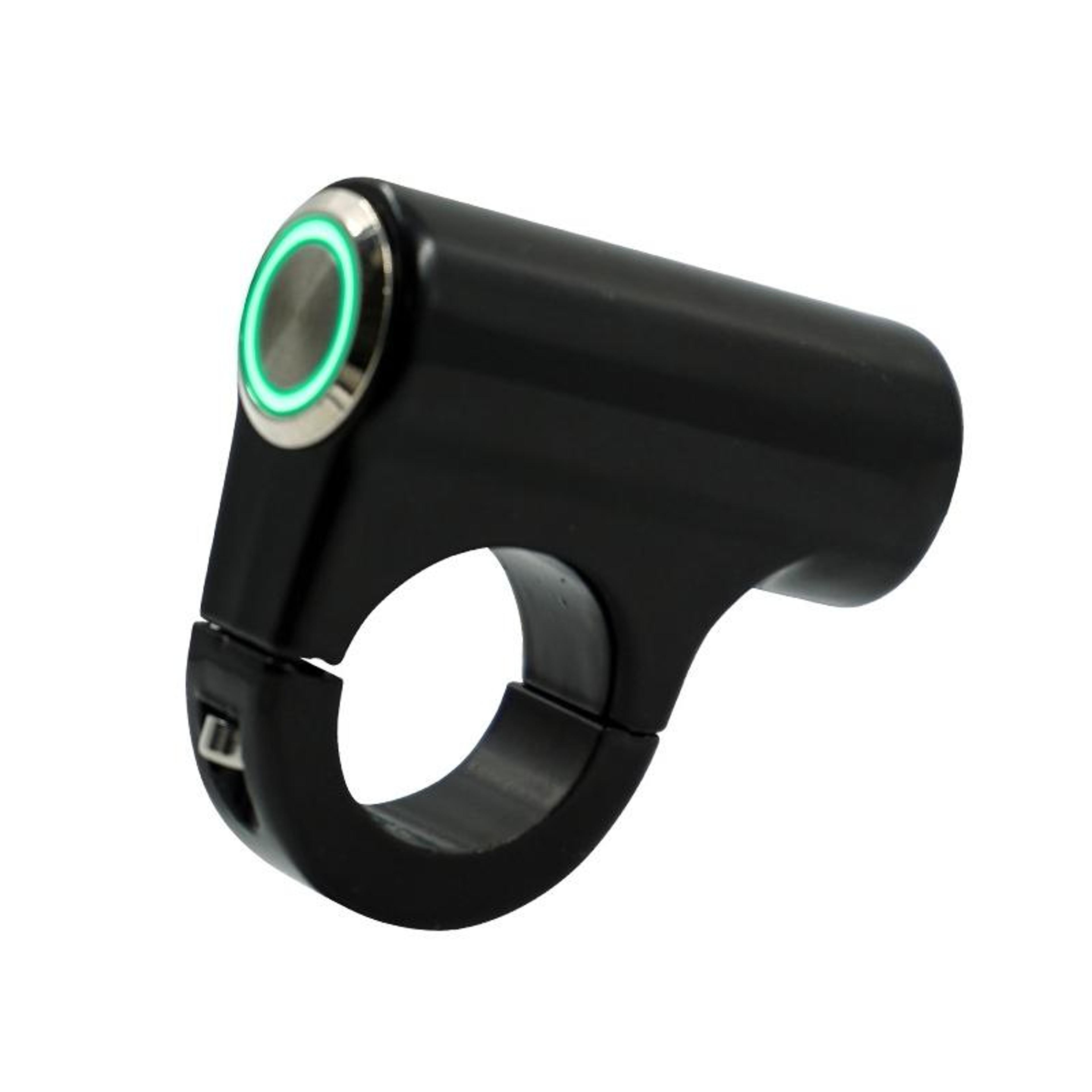 LED Self Locking Motorcycle Handlebar Switch Waterproof Aluminum Alloy Control Button 8