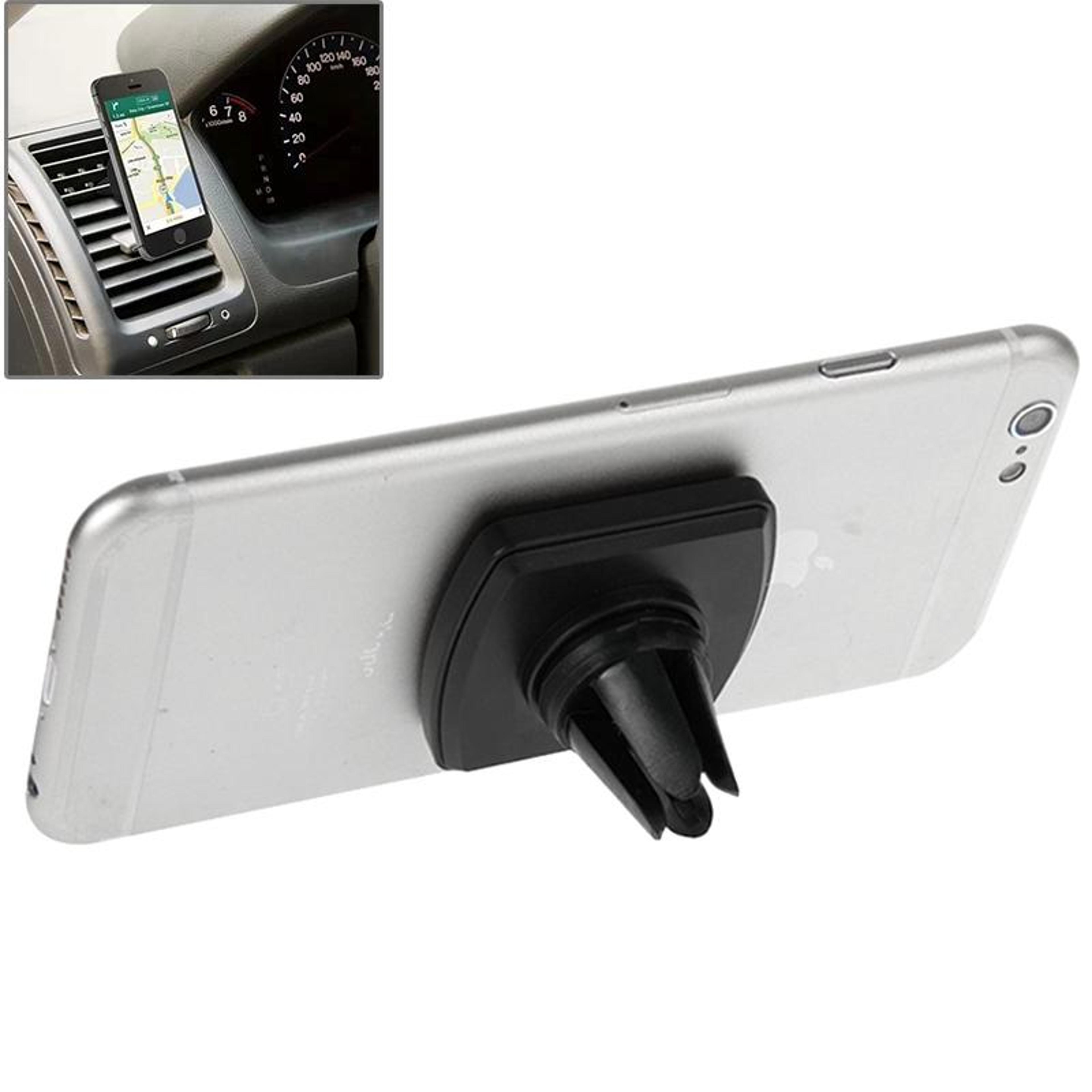 MagneticGrip Mini Car Phone Mount Holder For Dashboard  Flat Surfaces 0