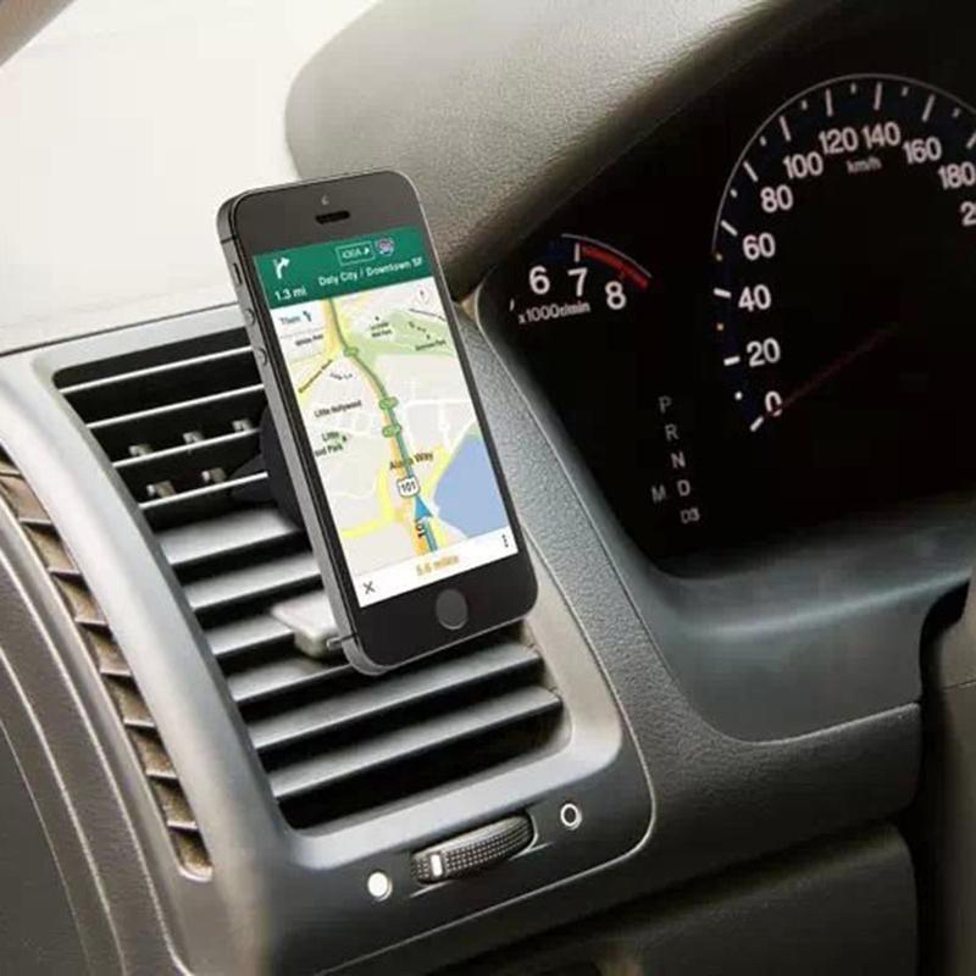 MagneticGrip Mini Car Phone Mount Holder For Dashboard  Flat Surfaces 6