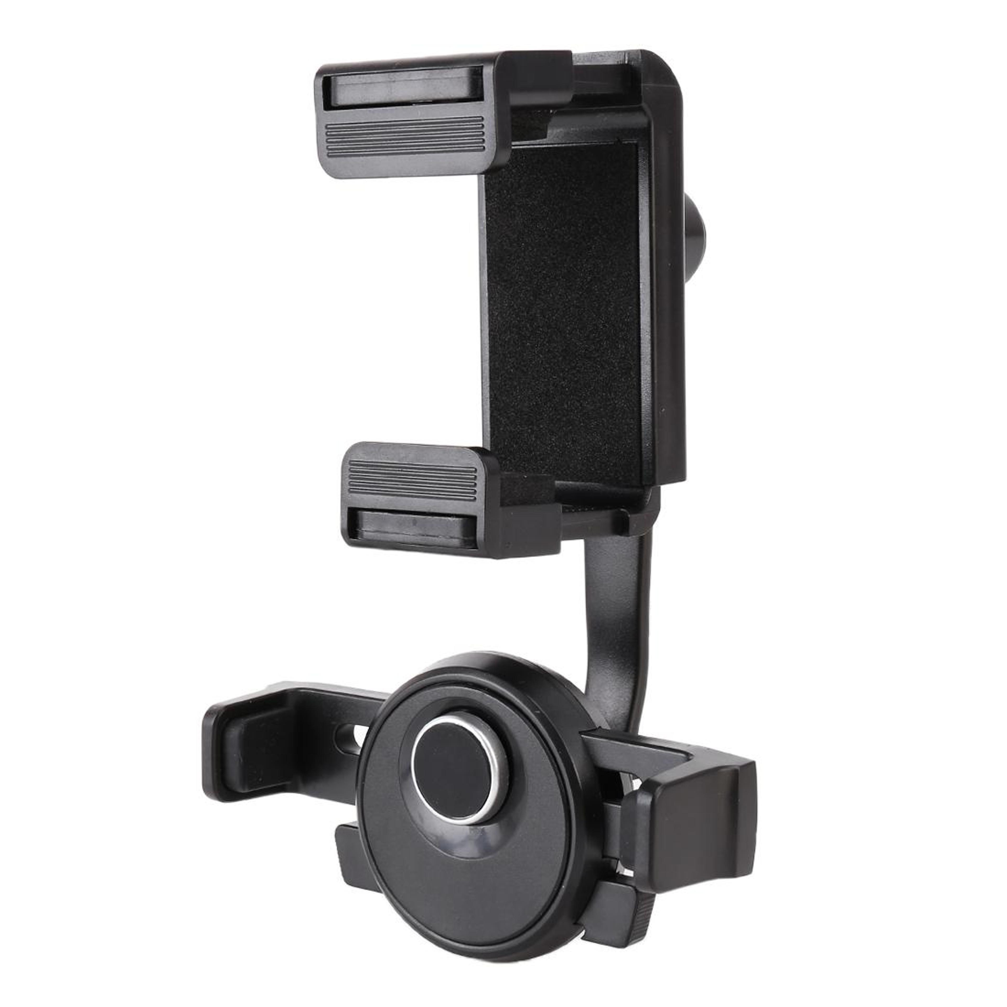 Rearview Mirror Phone Holder For Car Rotating HandsFree Navigation Mount 1