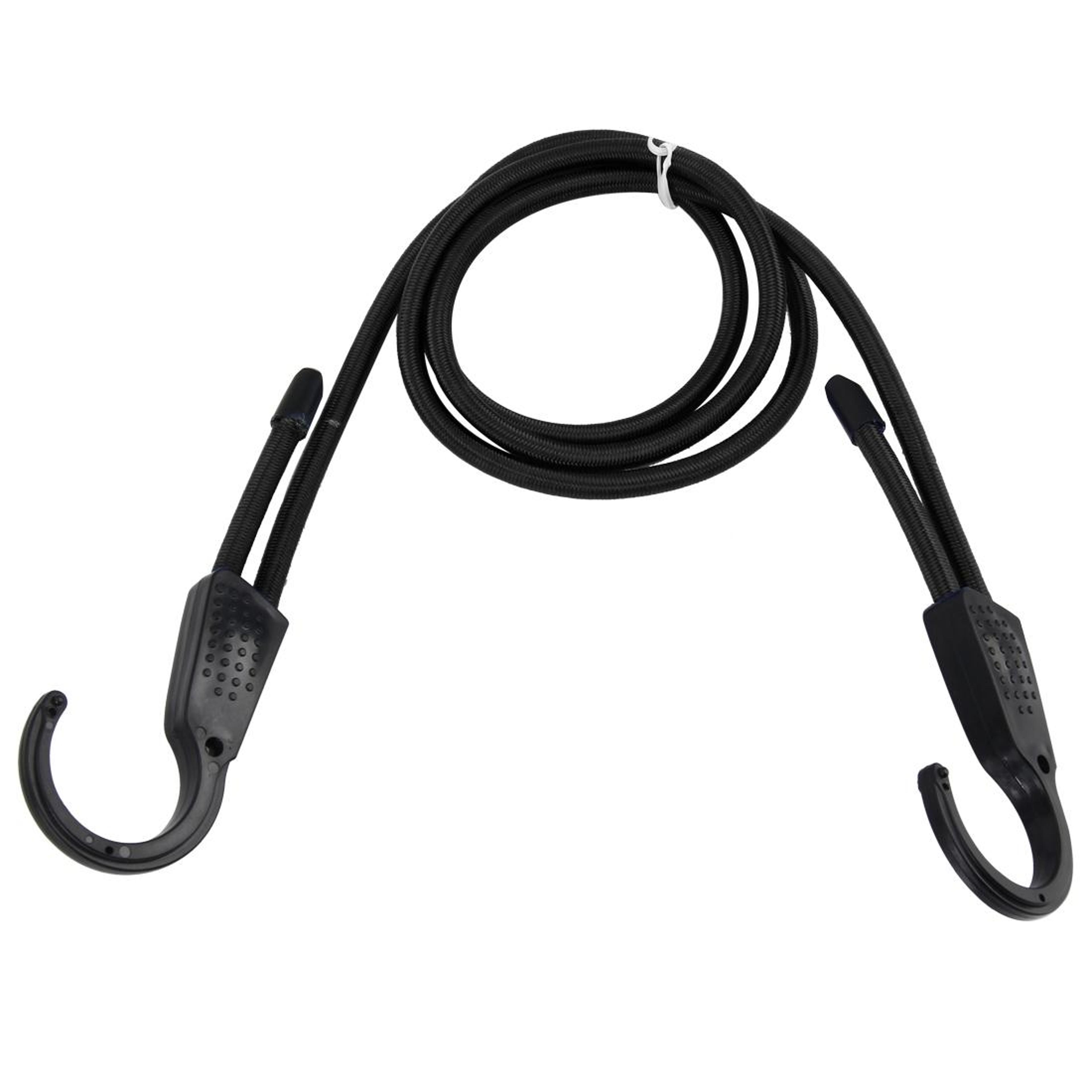 Adjustable Car Trunk Organizer Strap With Elastic Bungee Cord Hooks 8