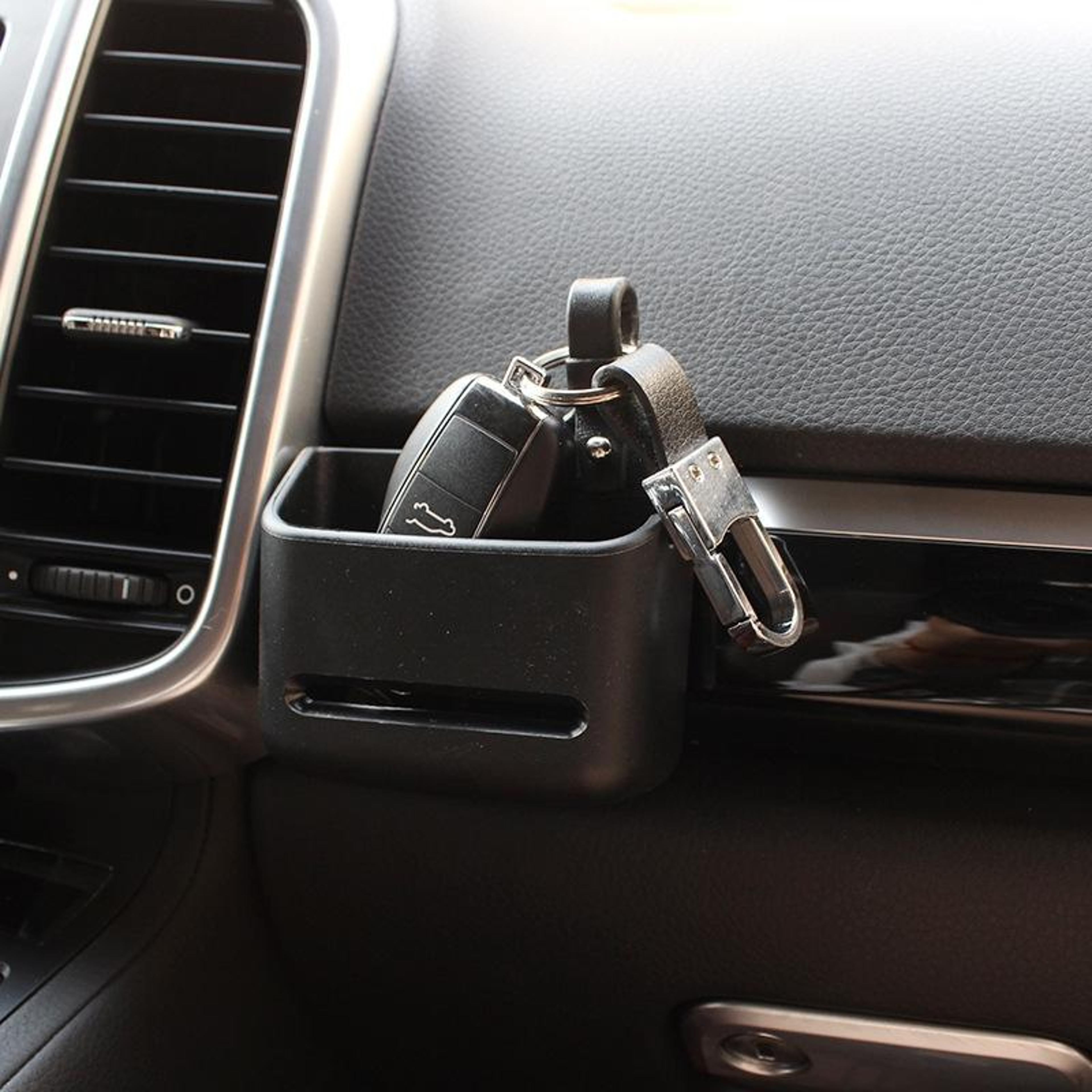 DriveMate Adhesive Car Phone Holder  Car Storage Box Organizer 5
