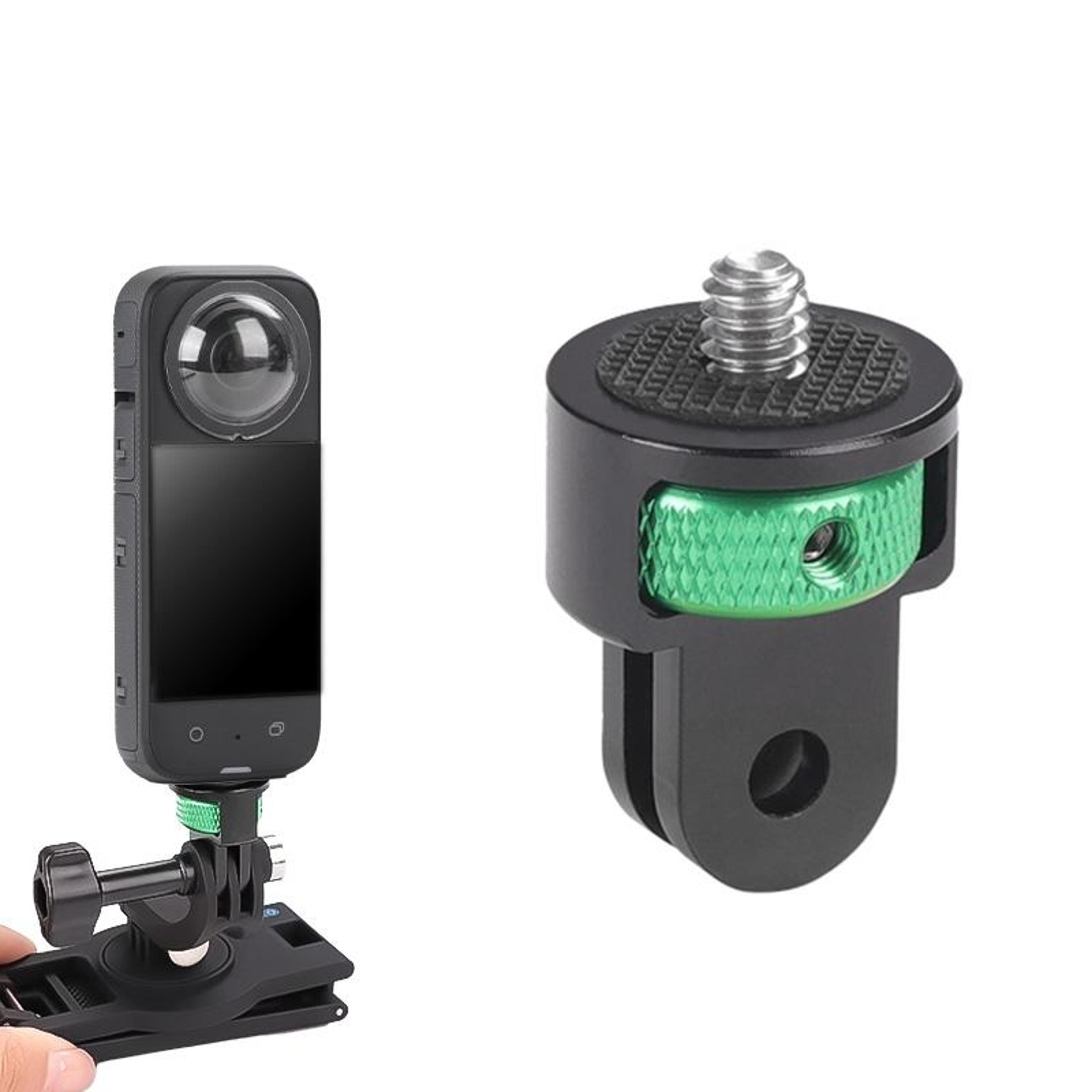 Universal Action Camera Adapter With Adjustable Screw Metal Mount For Tripods  Accessories 0