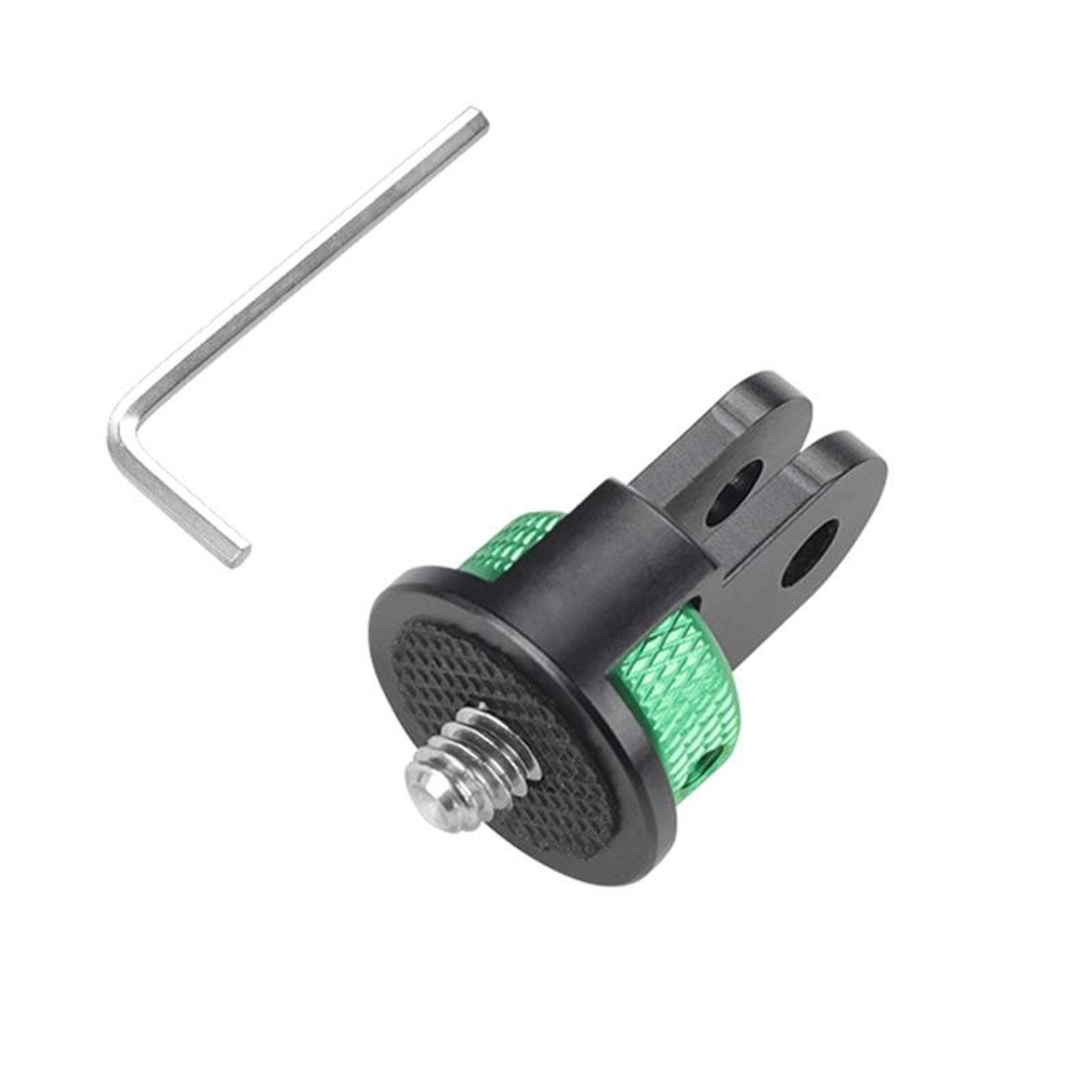 Universal Action Camera Adapter With Adjustable Screw Metal Mount For Tripods  Accessories 1