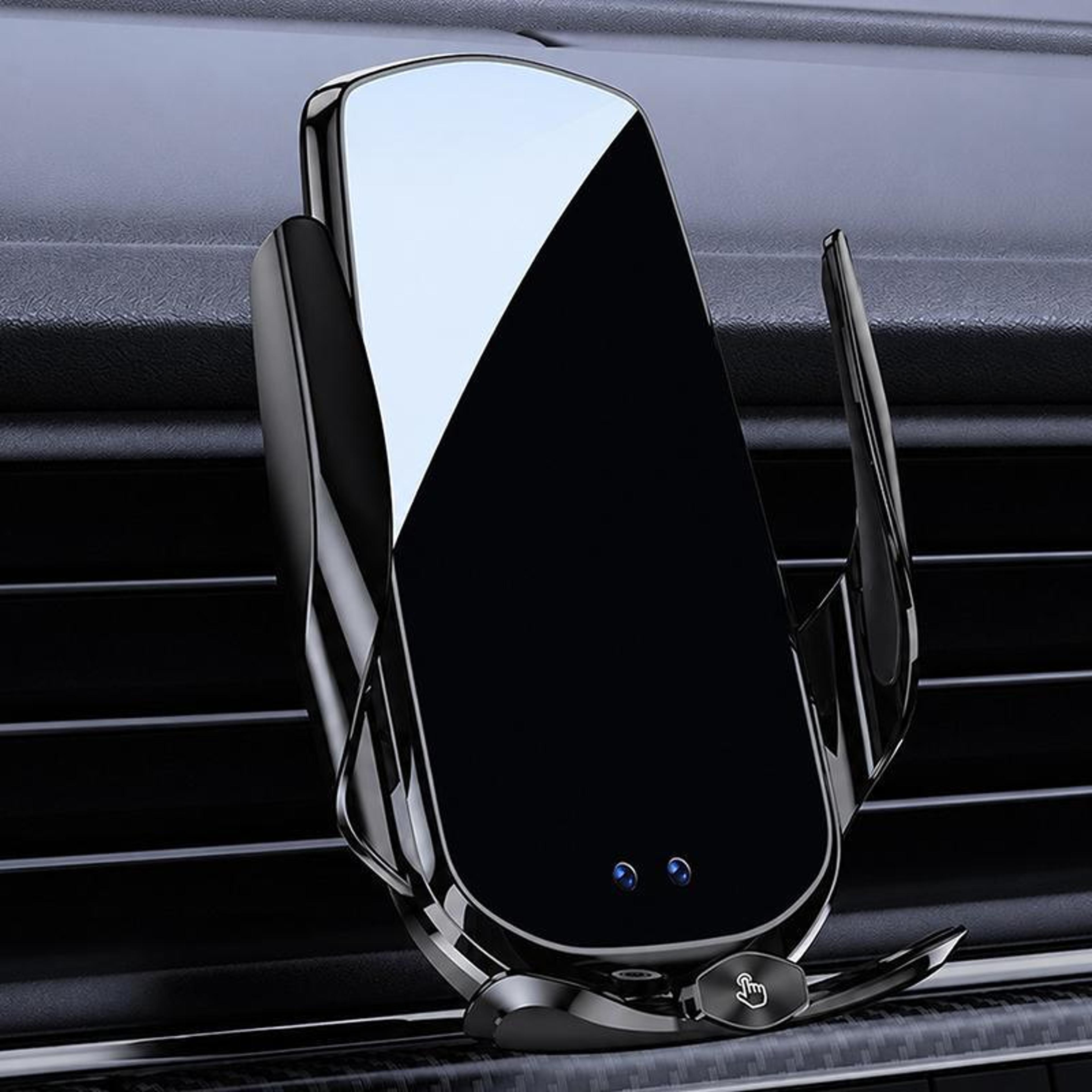 Smart Auto Clamp Magnetic Wireless Car Charger Mount With Infrared Sensor 18