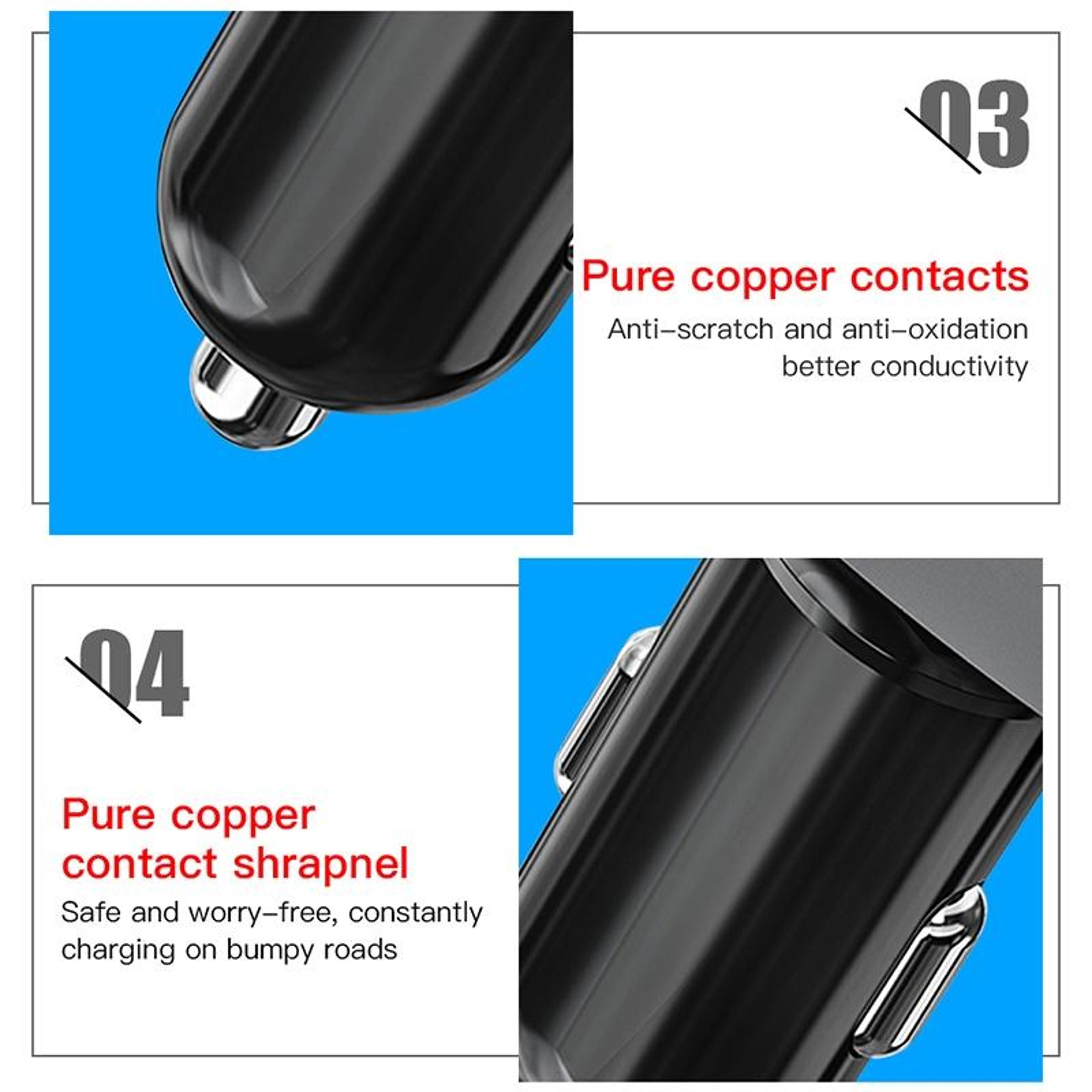 RCSTQ DJI Mavic Car Charger  Mini Fast Charging Adapter 5