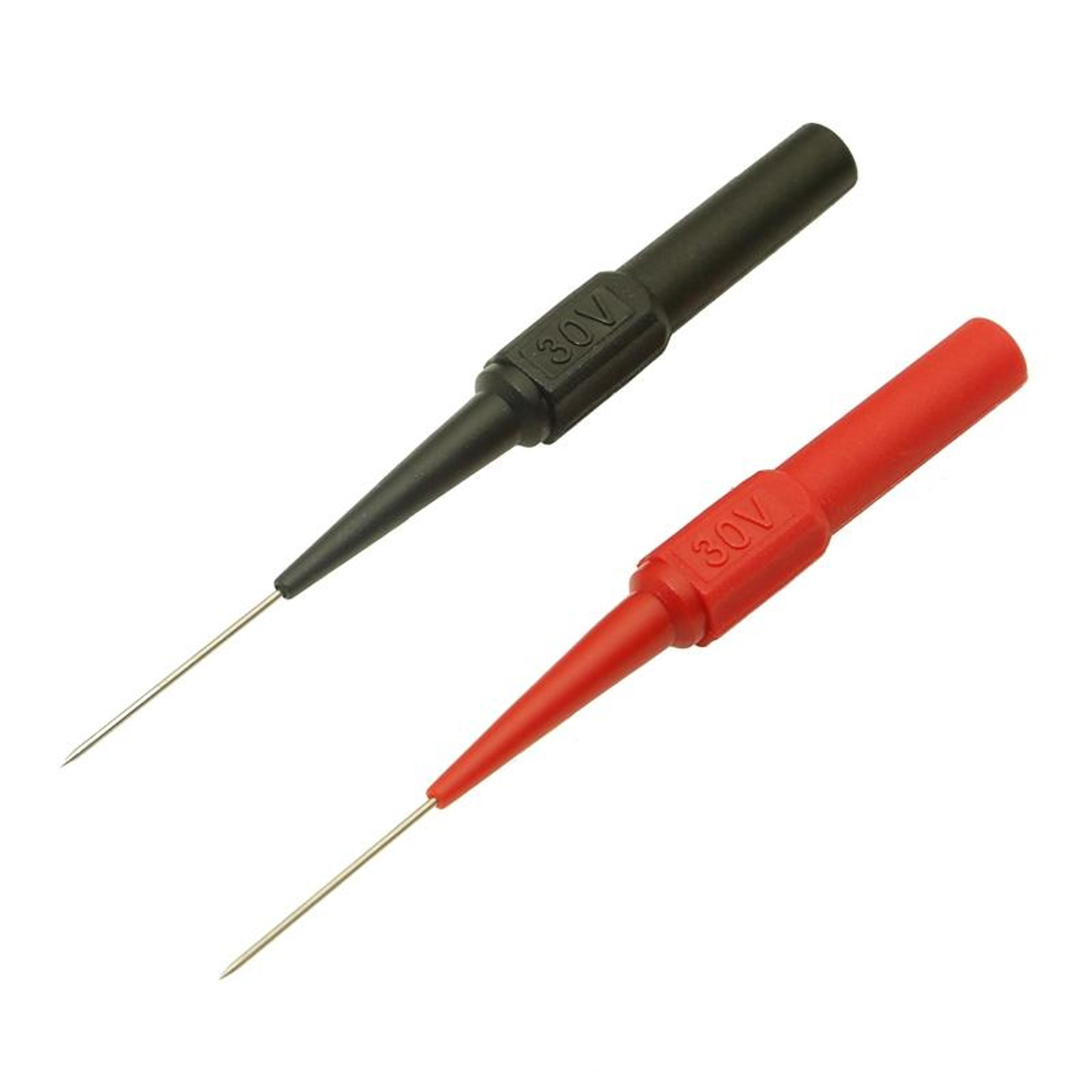 Precision Multimeter Test Probe Pen With Long Needle Tip  Banana Jack For Automotive Diagnostics 1