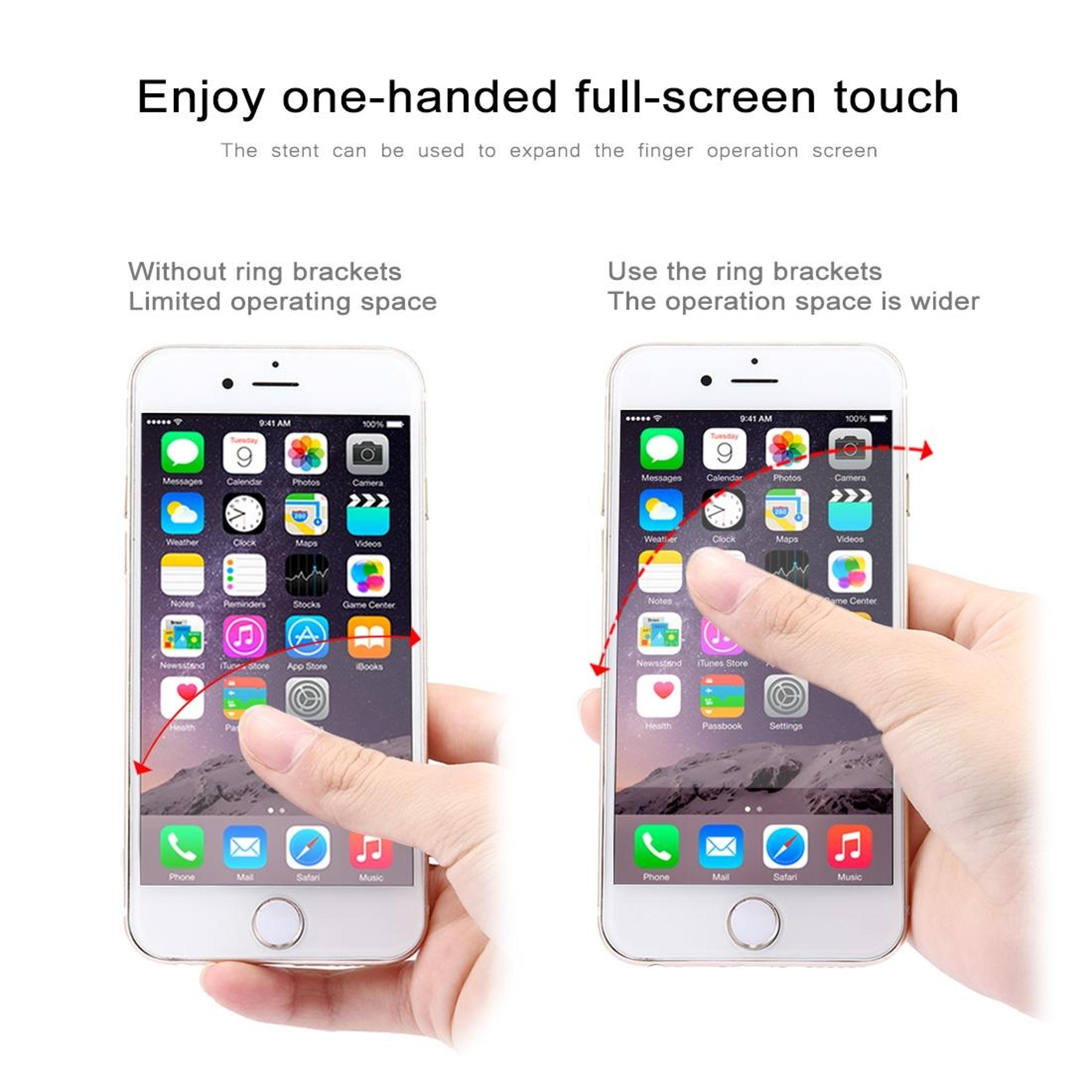 Rotating Phone Ring Holder  Finger Grip Stand 6