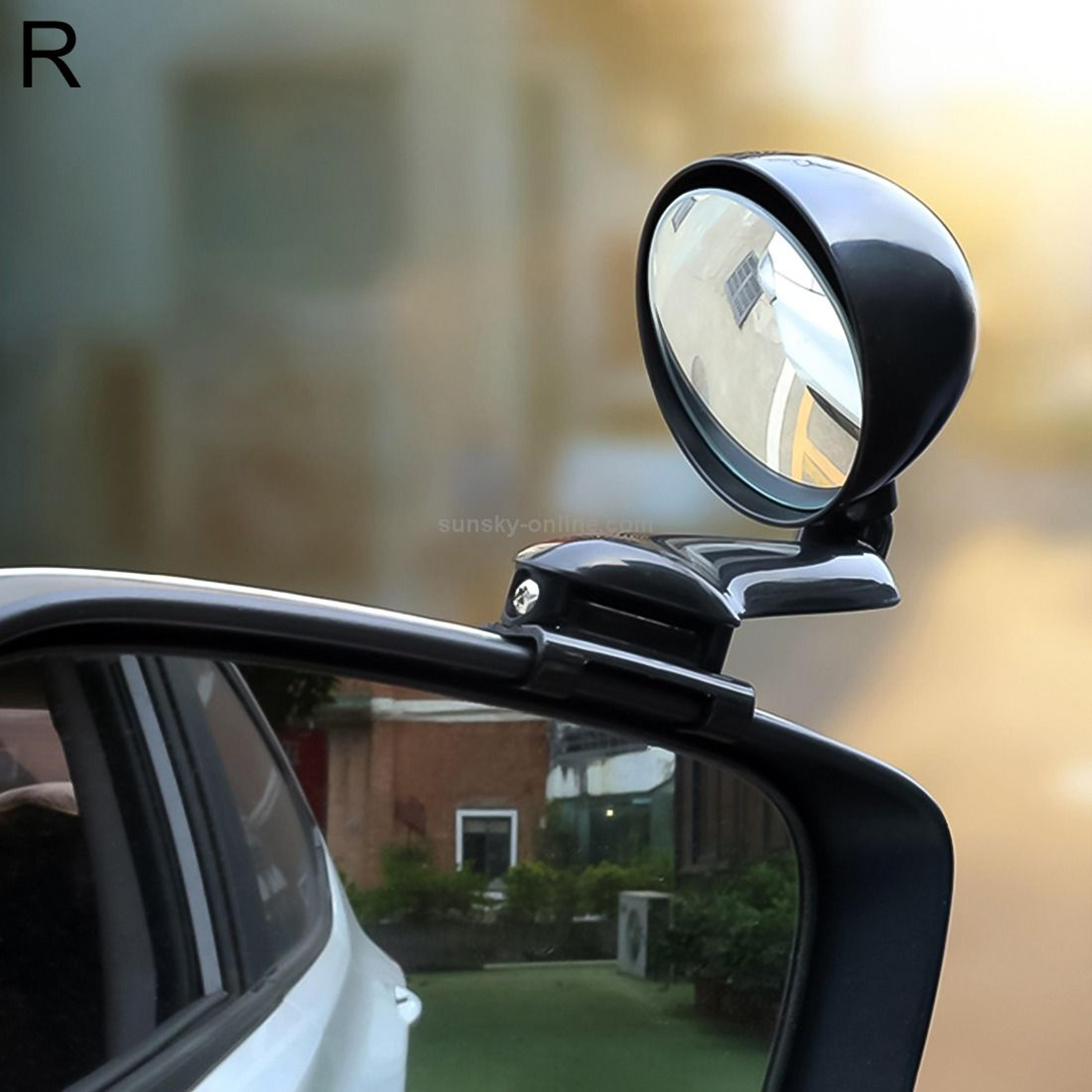 SafeView Wide Angle Blind Spot Mirror For Cars Adjustable Auxiliary Side Mirror 11