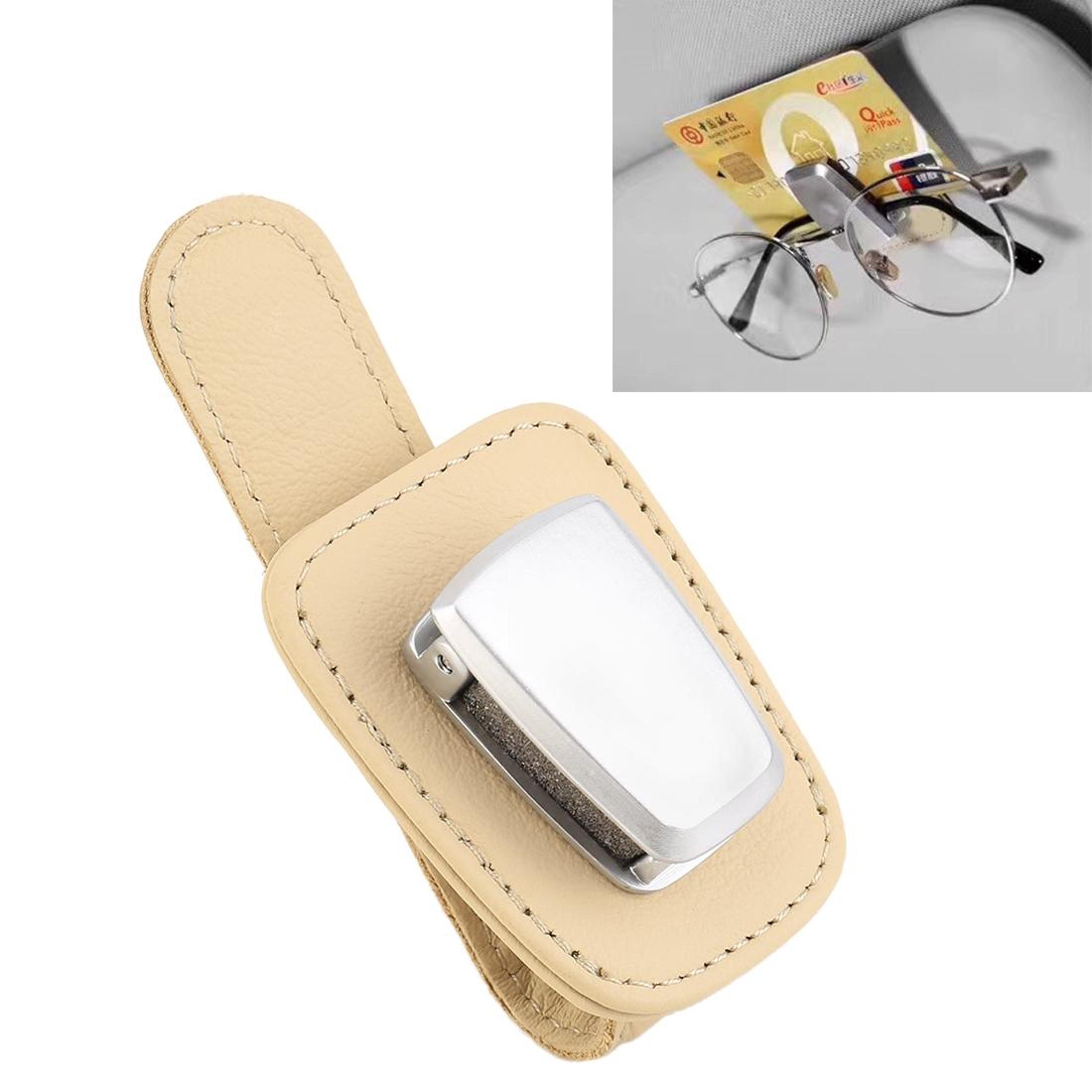Car Visor Sunglasses Clip Holder Multi Functional Eyeglass Organizer For Safe Driving 10