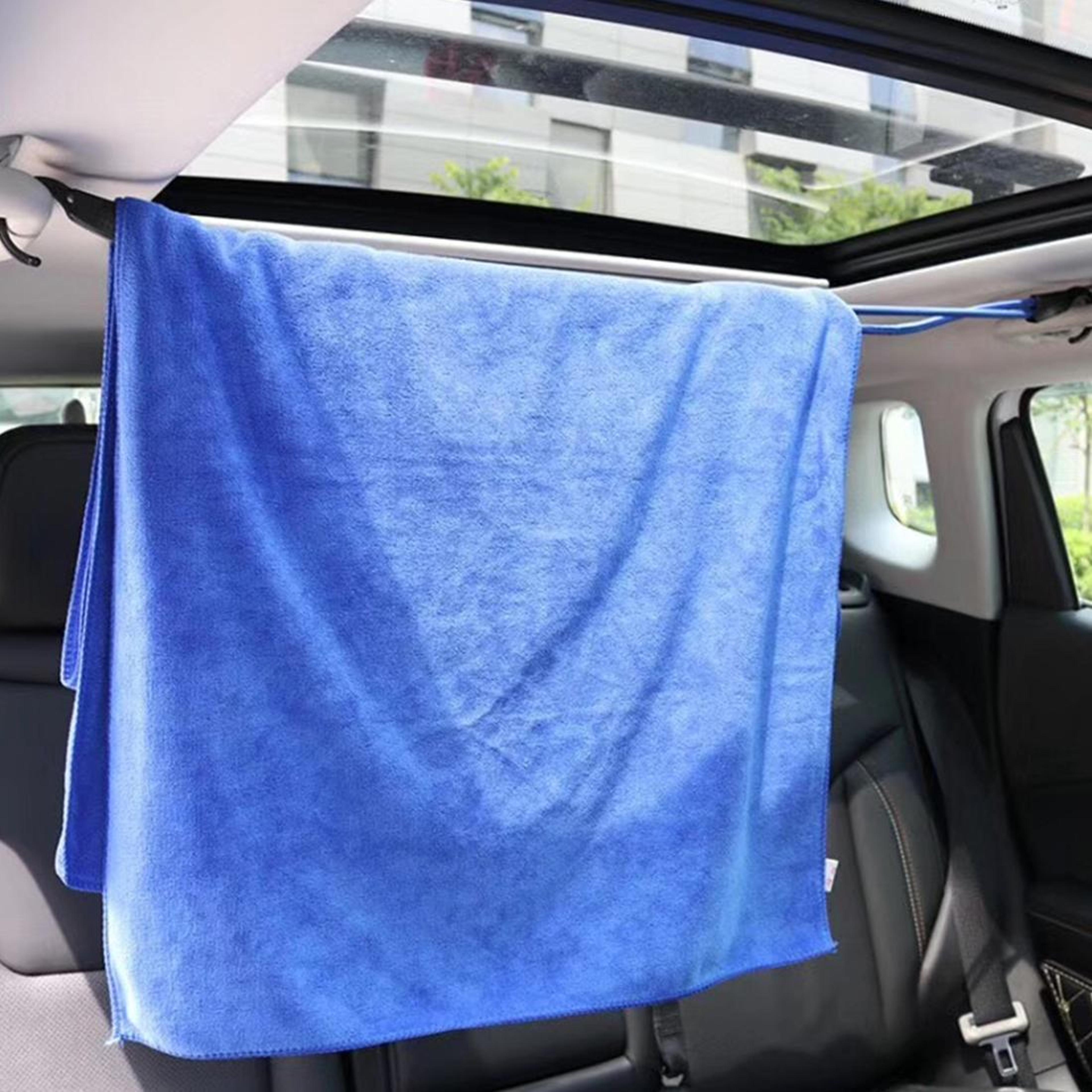 Adjustable Car Trunk Fastening Rope With Hooks Elastic Cargo Tie Down Strap Organizer 8