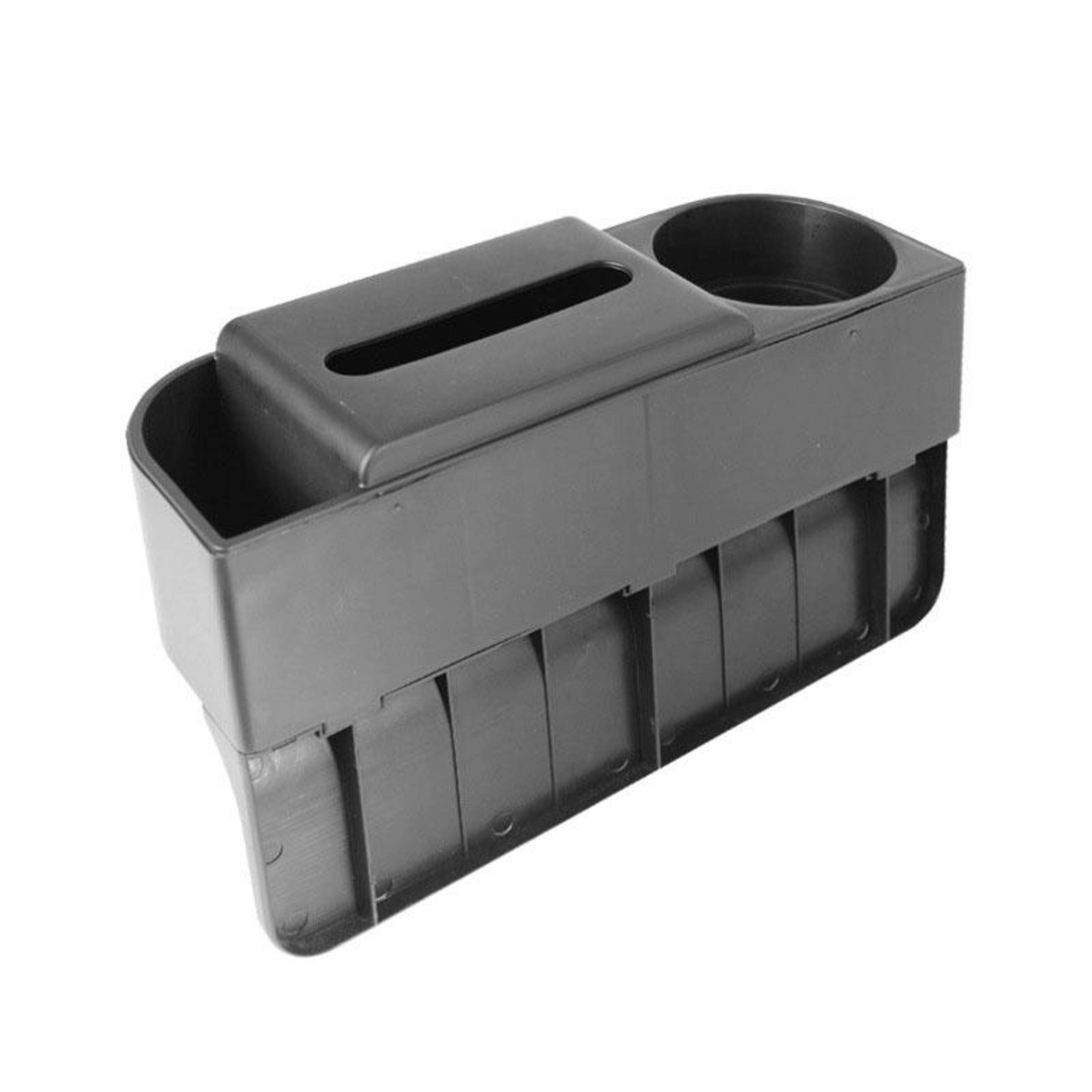 driveease car seat gap organizer with dual layer storage pocket