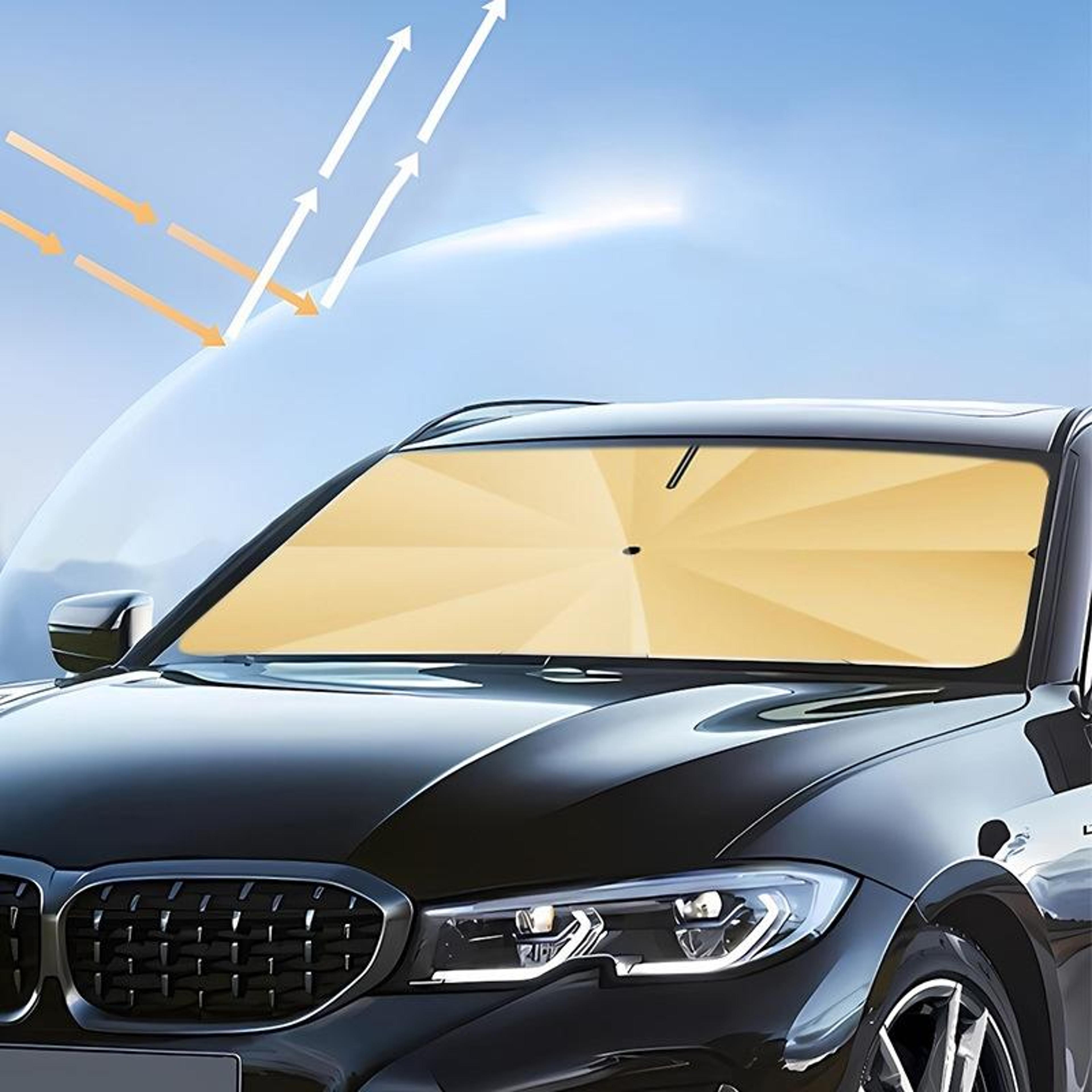 Titanium Car Windshield Sun Shade Umbrella Heat Insulation UV Protection Parasol 6