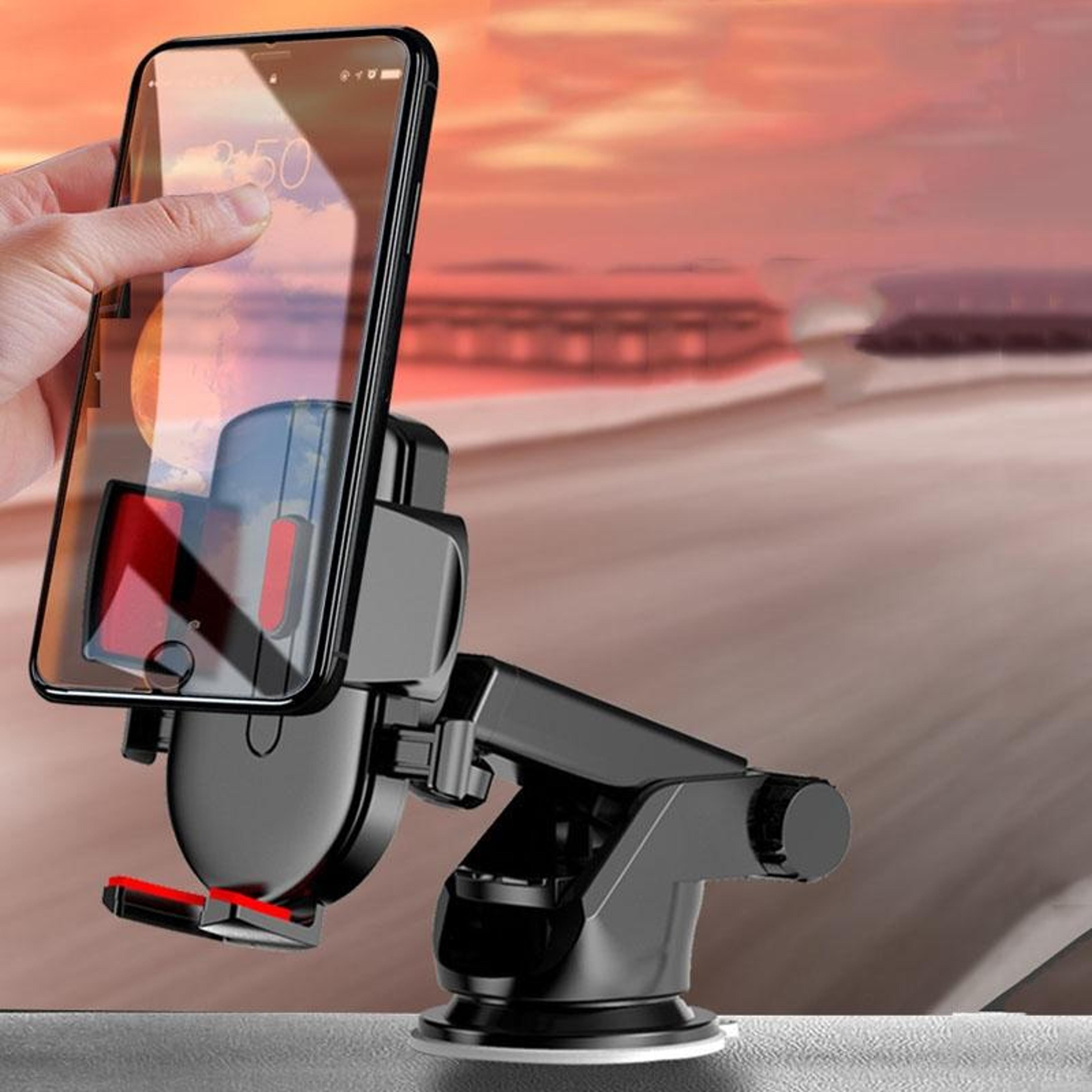 Universal Air Vent Car Phone Holder With Telescopic Arm Rotating Air Vent Phone Mount 1