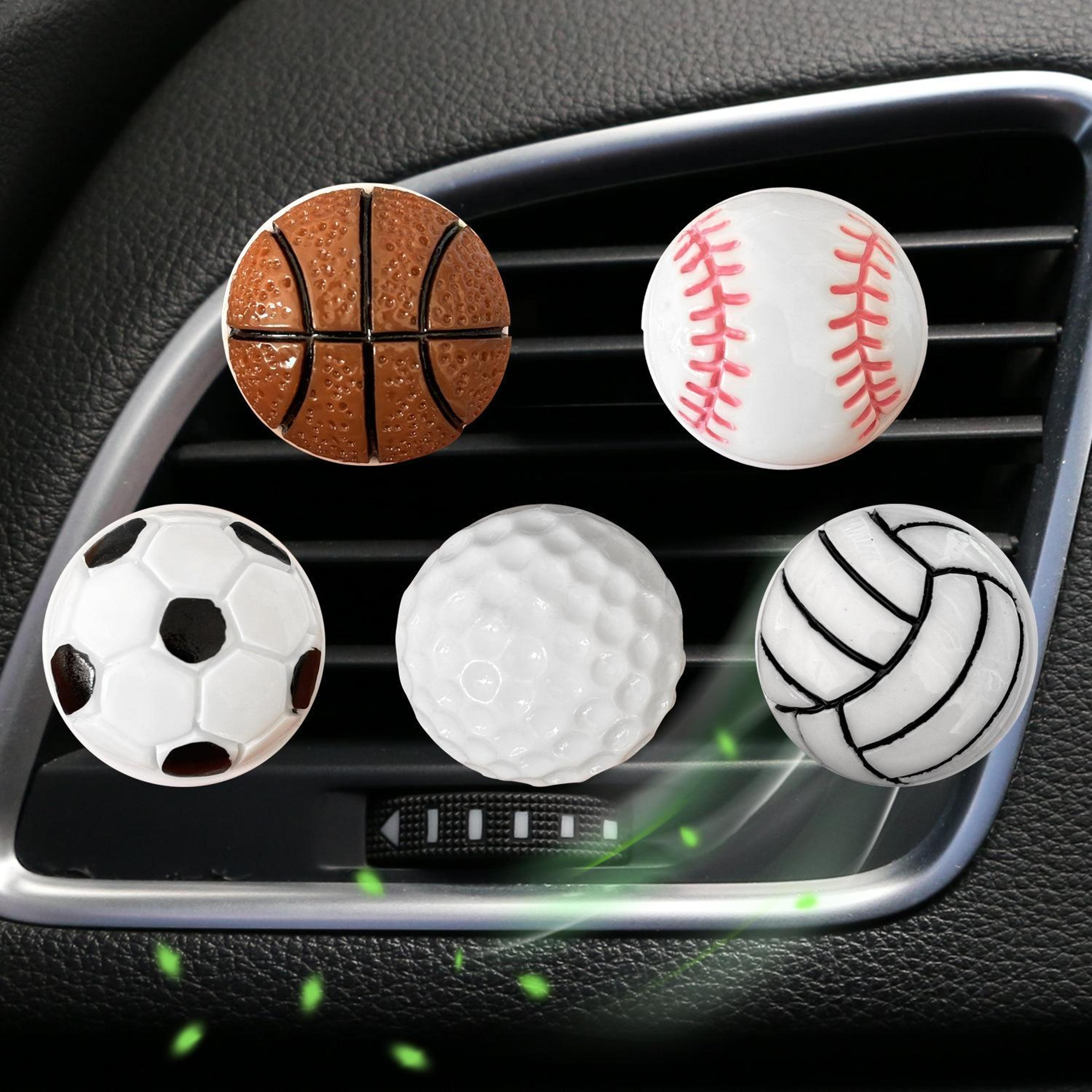 Basketball Car Aroma Diffuser Car Vent Diffuser Air Freshener Decorative Vent Clip 1