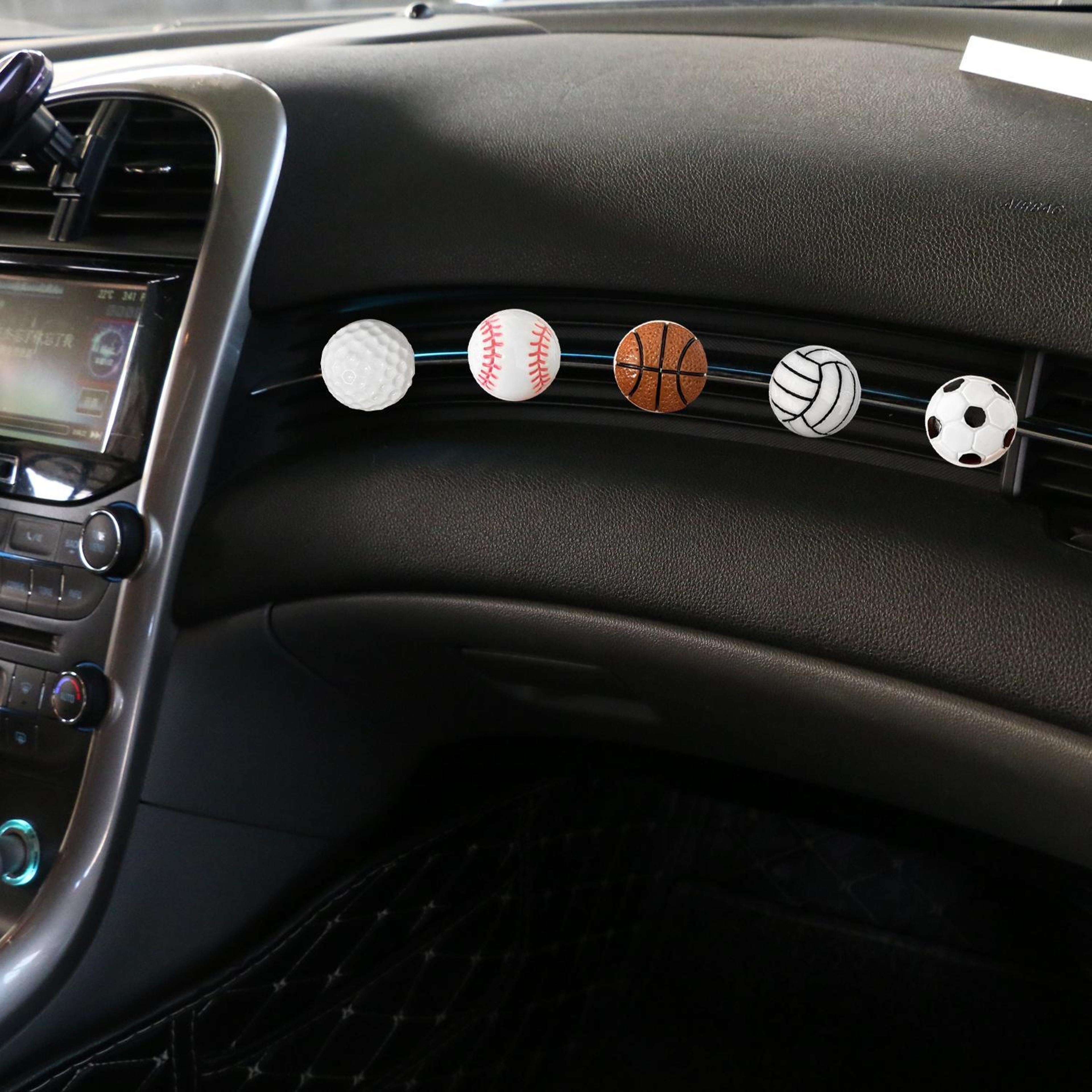 Basketball Car Aroma Diffuser Car Vent Diffuser Air Freshener Decorative Vent Clip 3