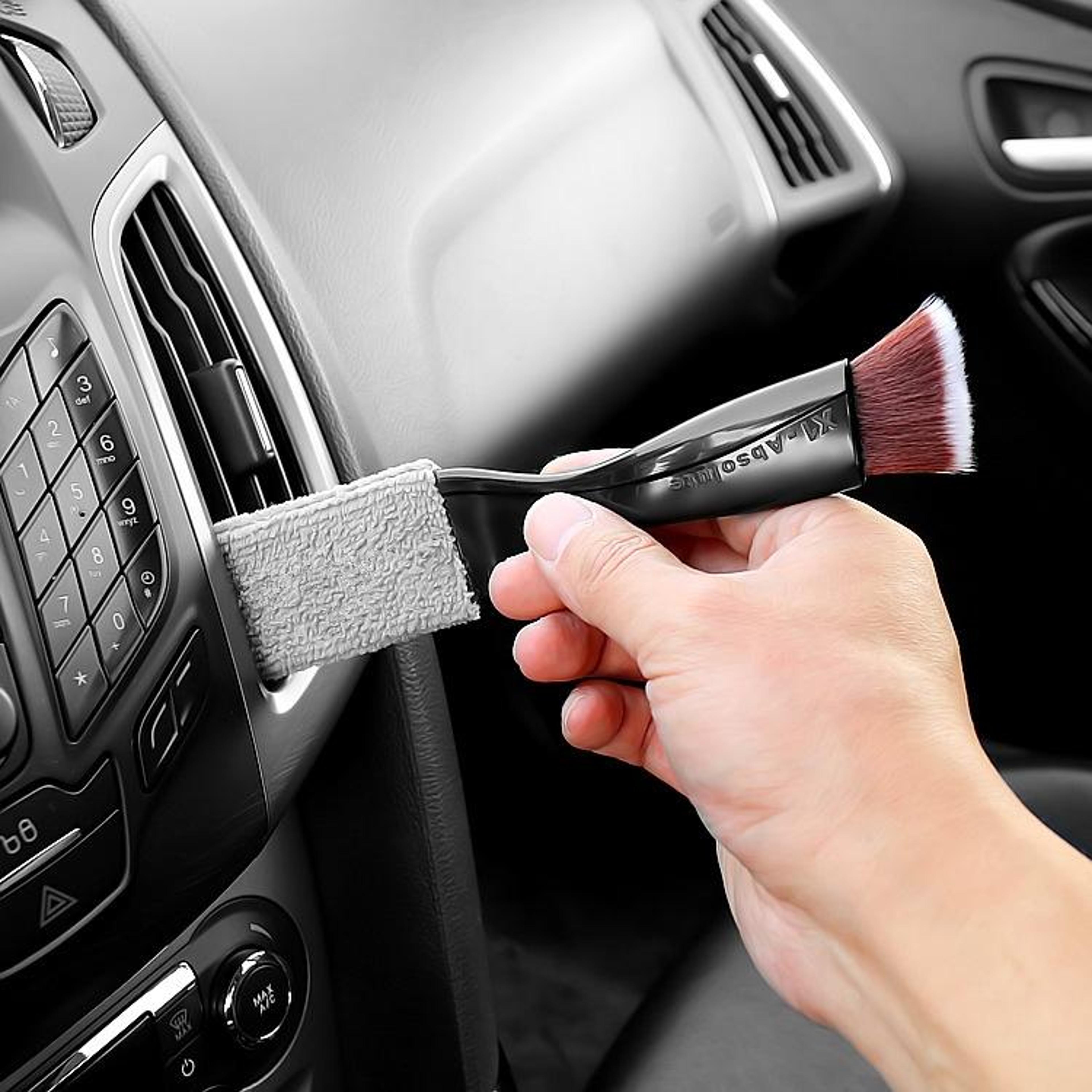 Car Vent Cleaning Brush Soft Bristle Car Interior Cleaning Brush For Air Vents Dashboard And Trim 7
