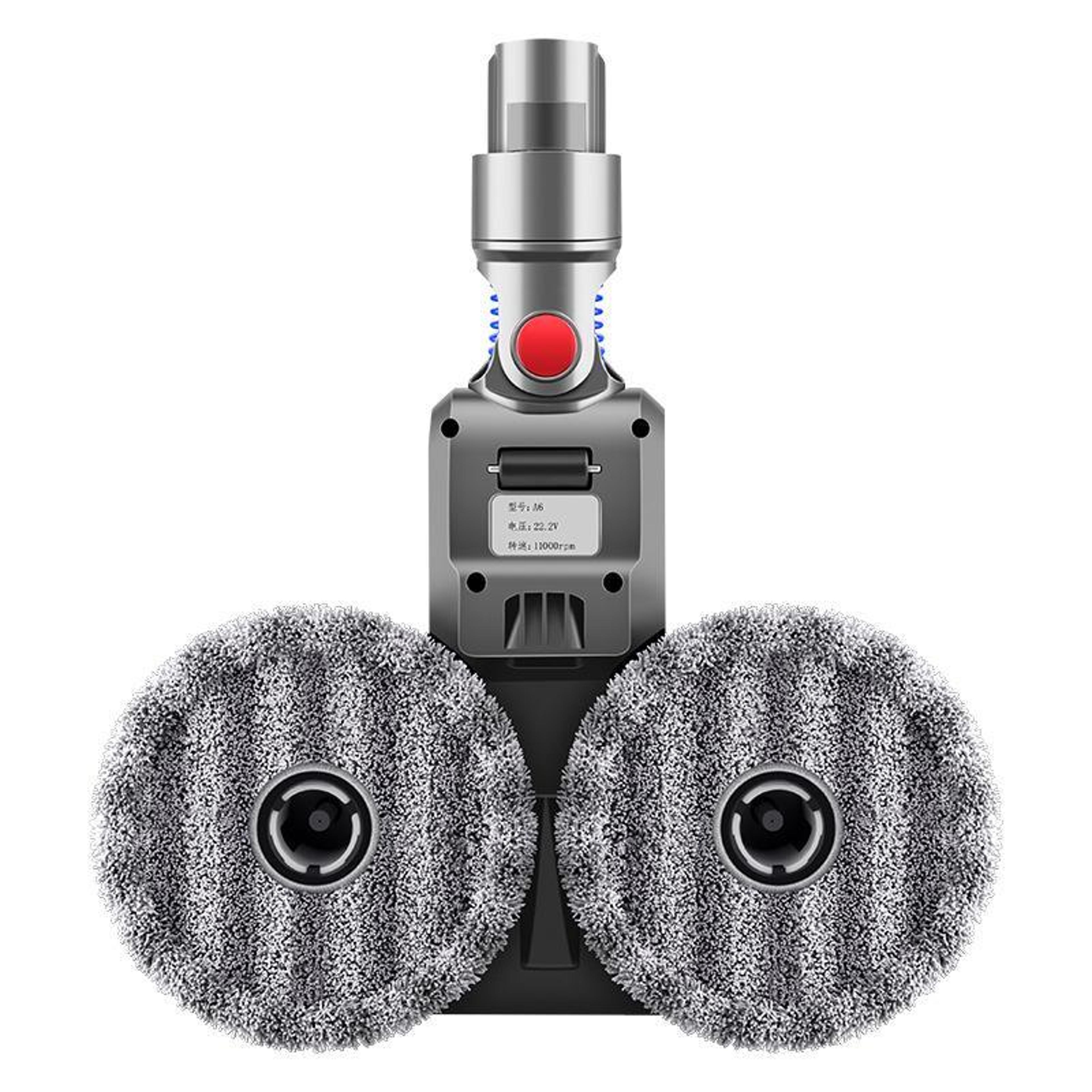 Electric Mop Head Attachment For Dyson With 4 Reusable Mop Pads 6