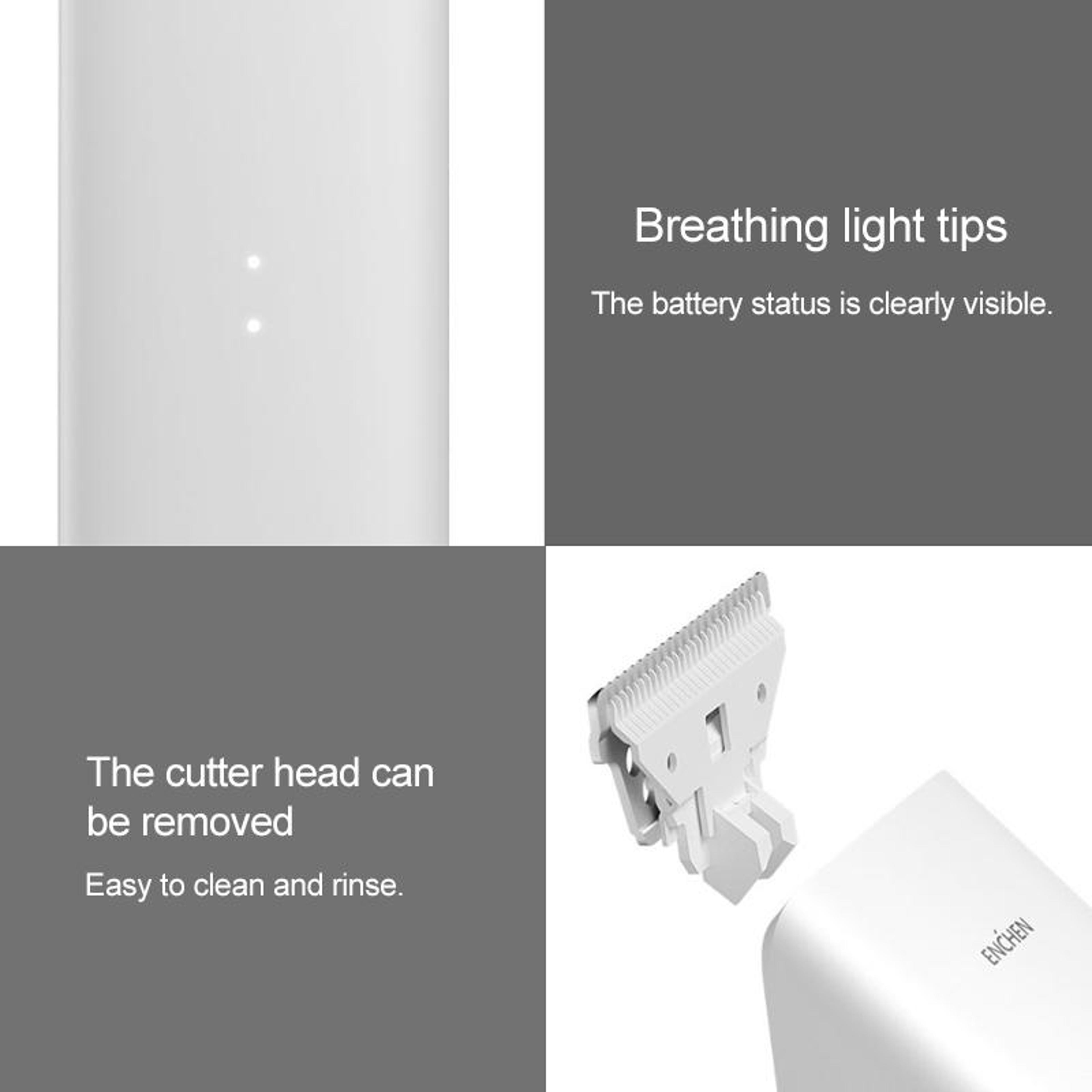 Xiaomi Enchen Boost Hair Trimmer Cordless Electric Hair Clipper With Fast USB Charging 3