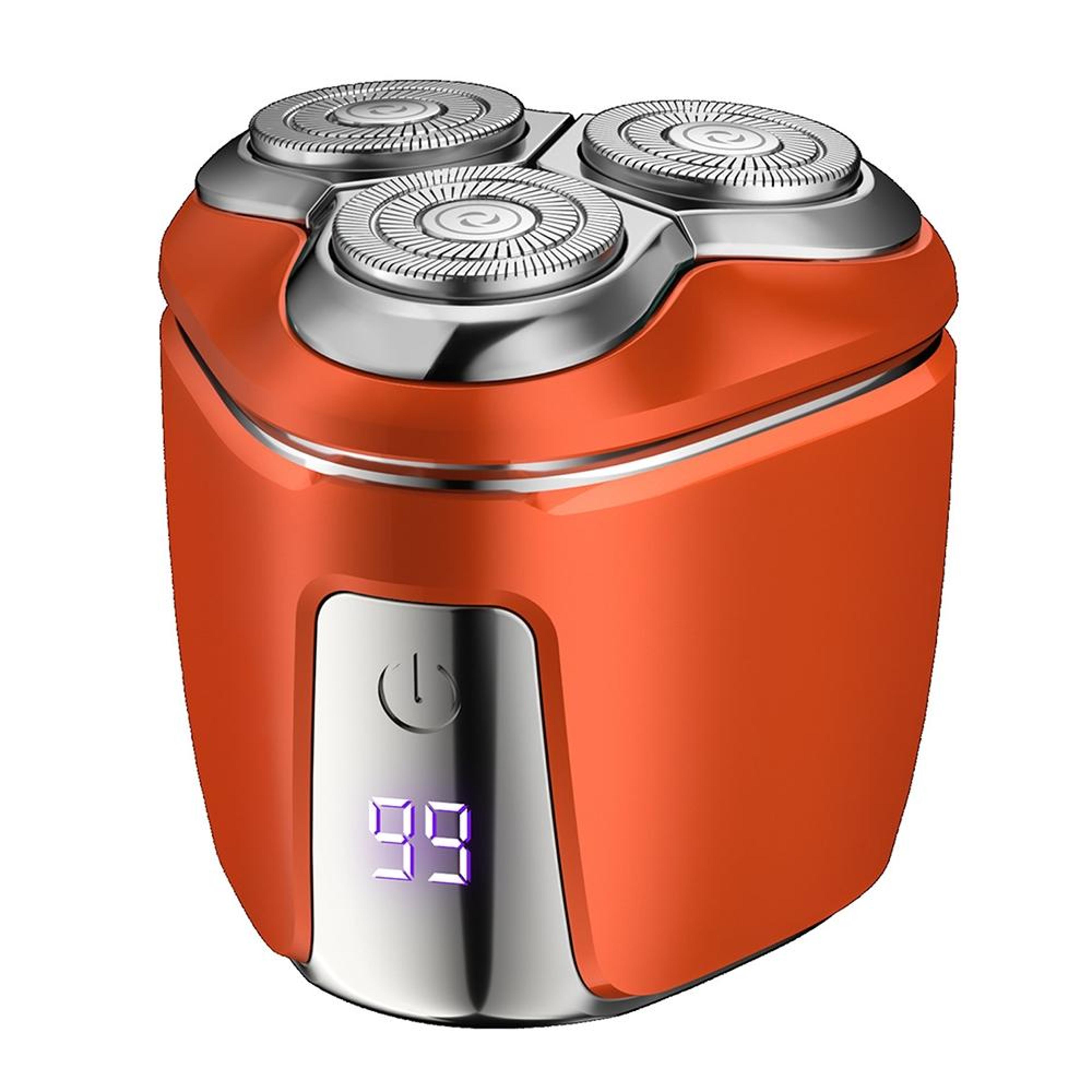 Mini Magnetic Electric Head Shaver With Smart LED Display Portable Travel Shaver 11