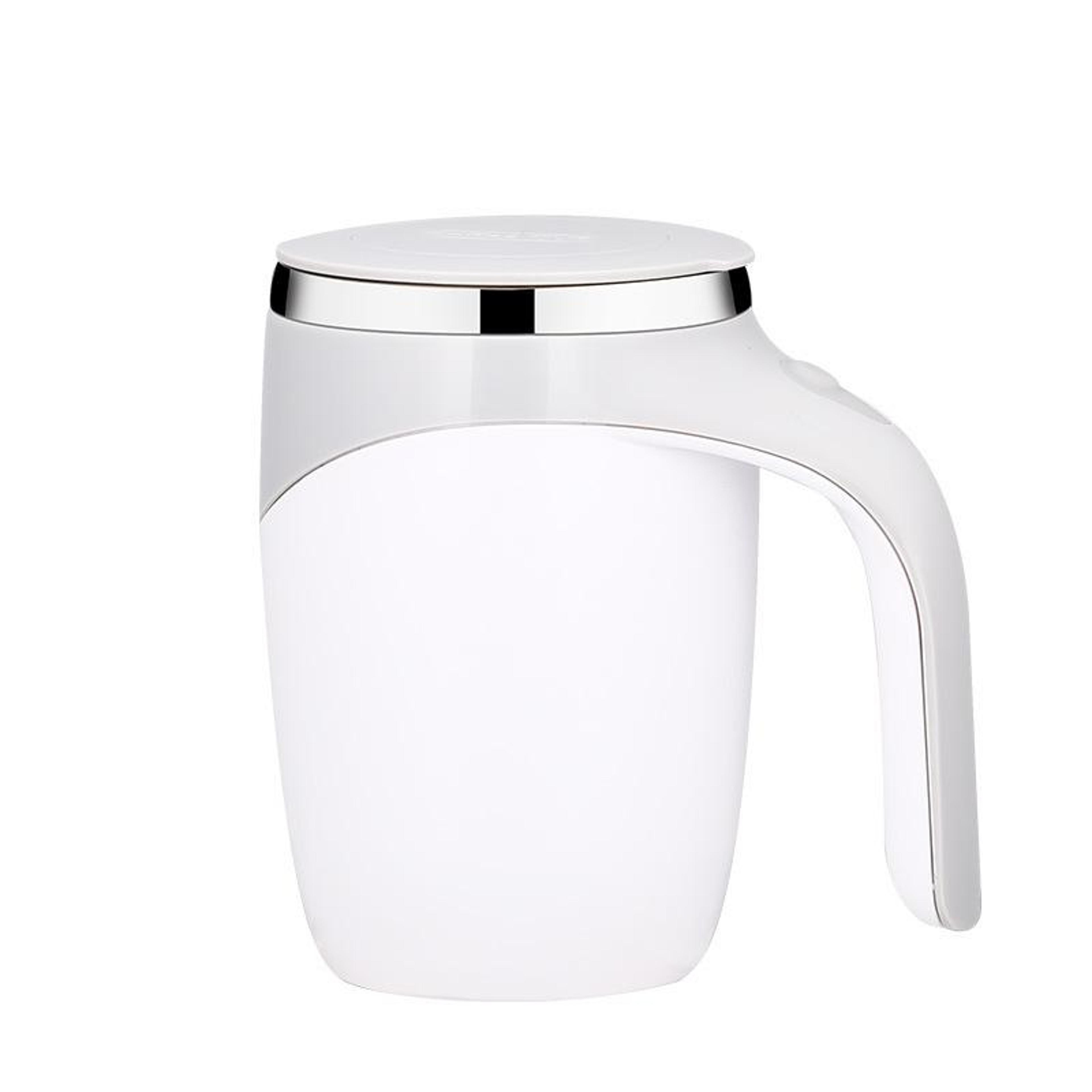 Self Stirring Coffee Mug Stainless Steel Automatic Coffee Mixing Cup 7
