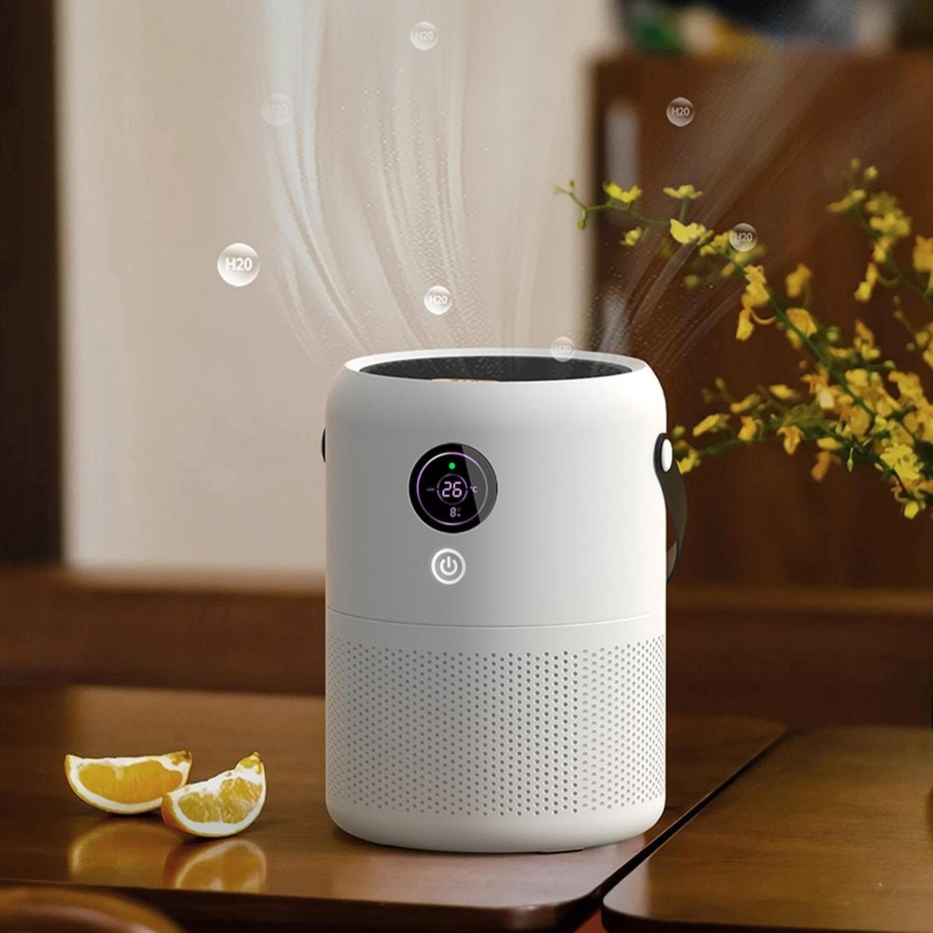 Desktop Air Purifier With UV Sterilization Negative Ion Technology And Smart Air Quality Display 1