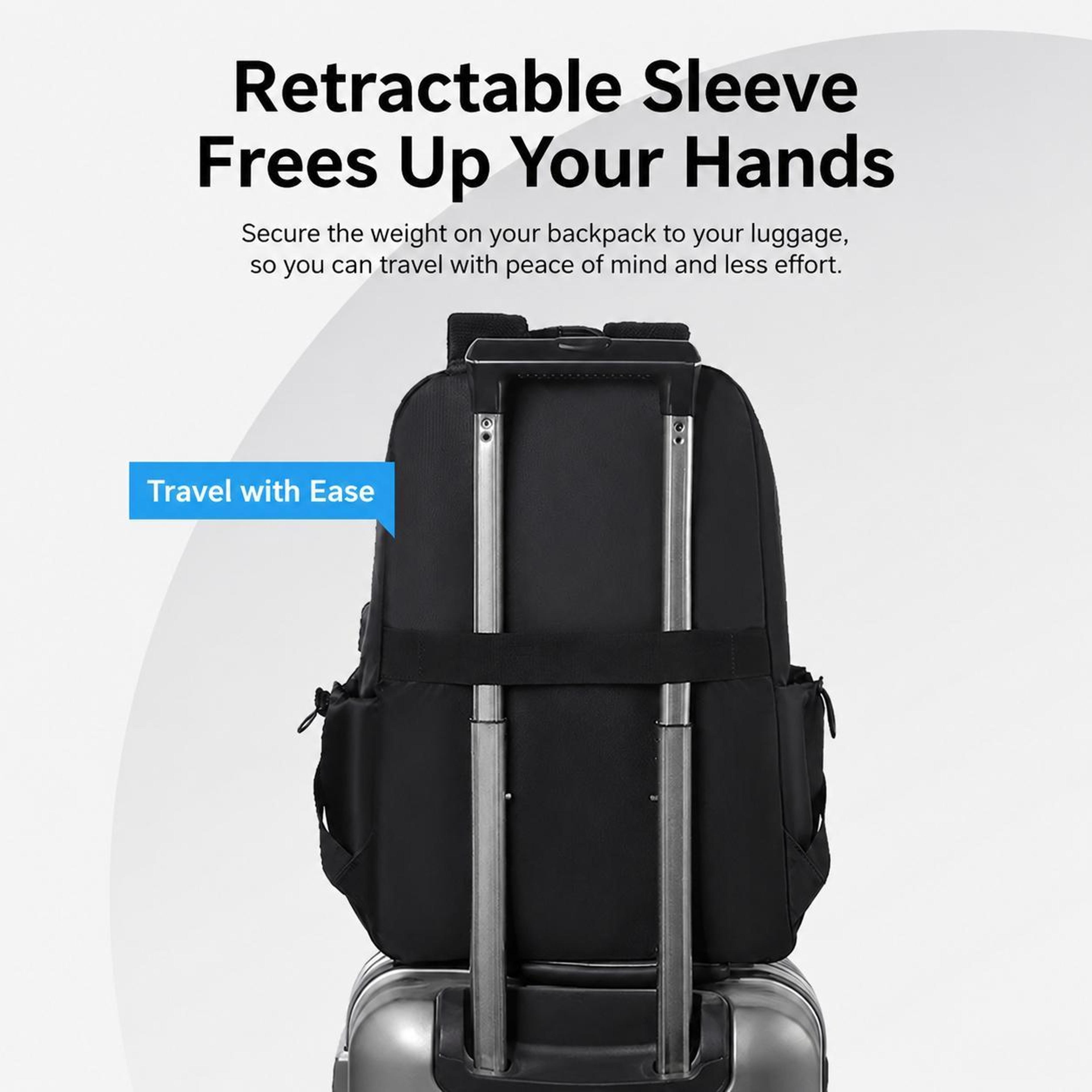 Business Laptop Backpack Waterproof Travel Backpack For Work And Daily Commute 6