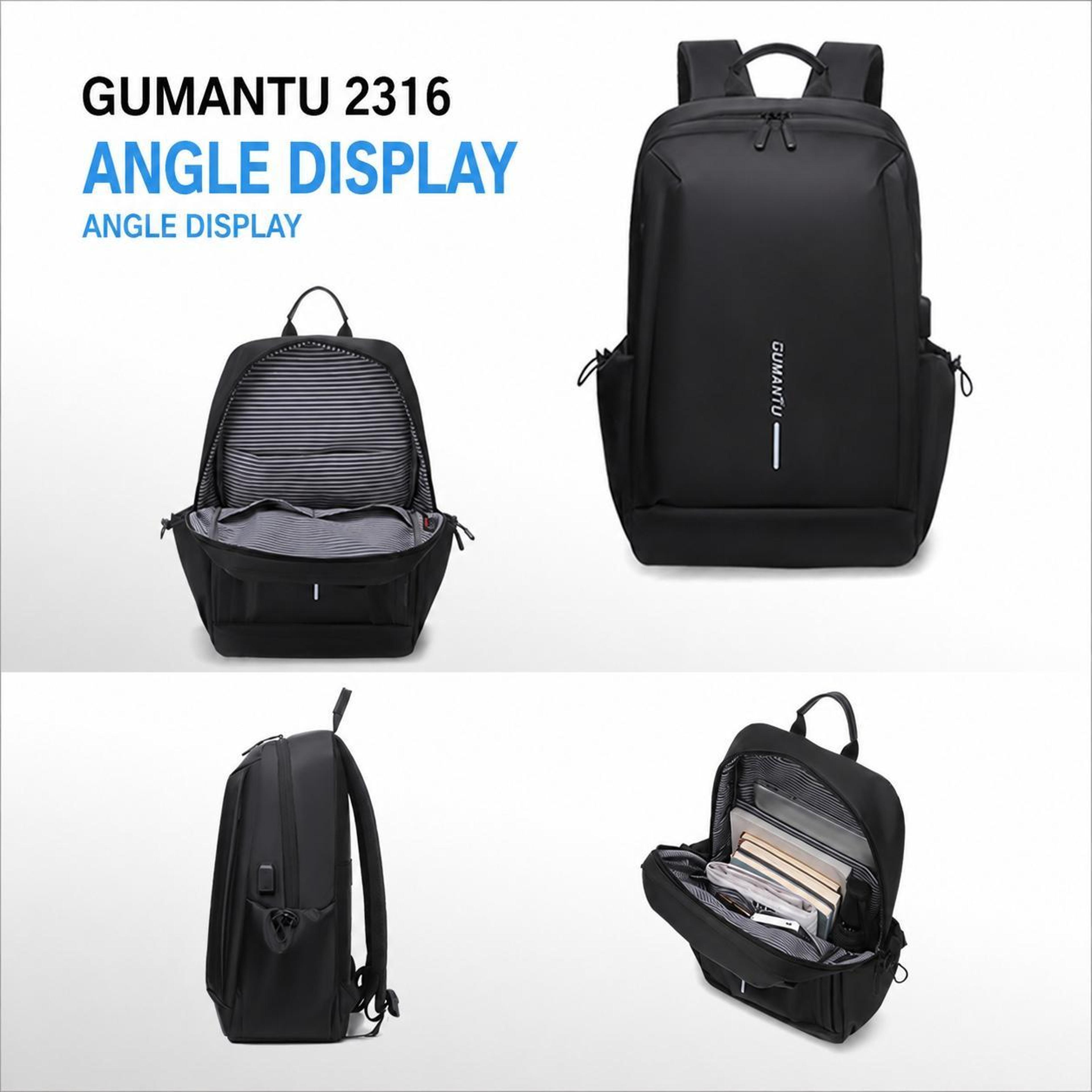 Business Laptop Backpack Waterproof Travel Backpack For Work And Daily Commute 7