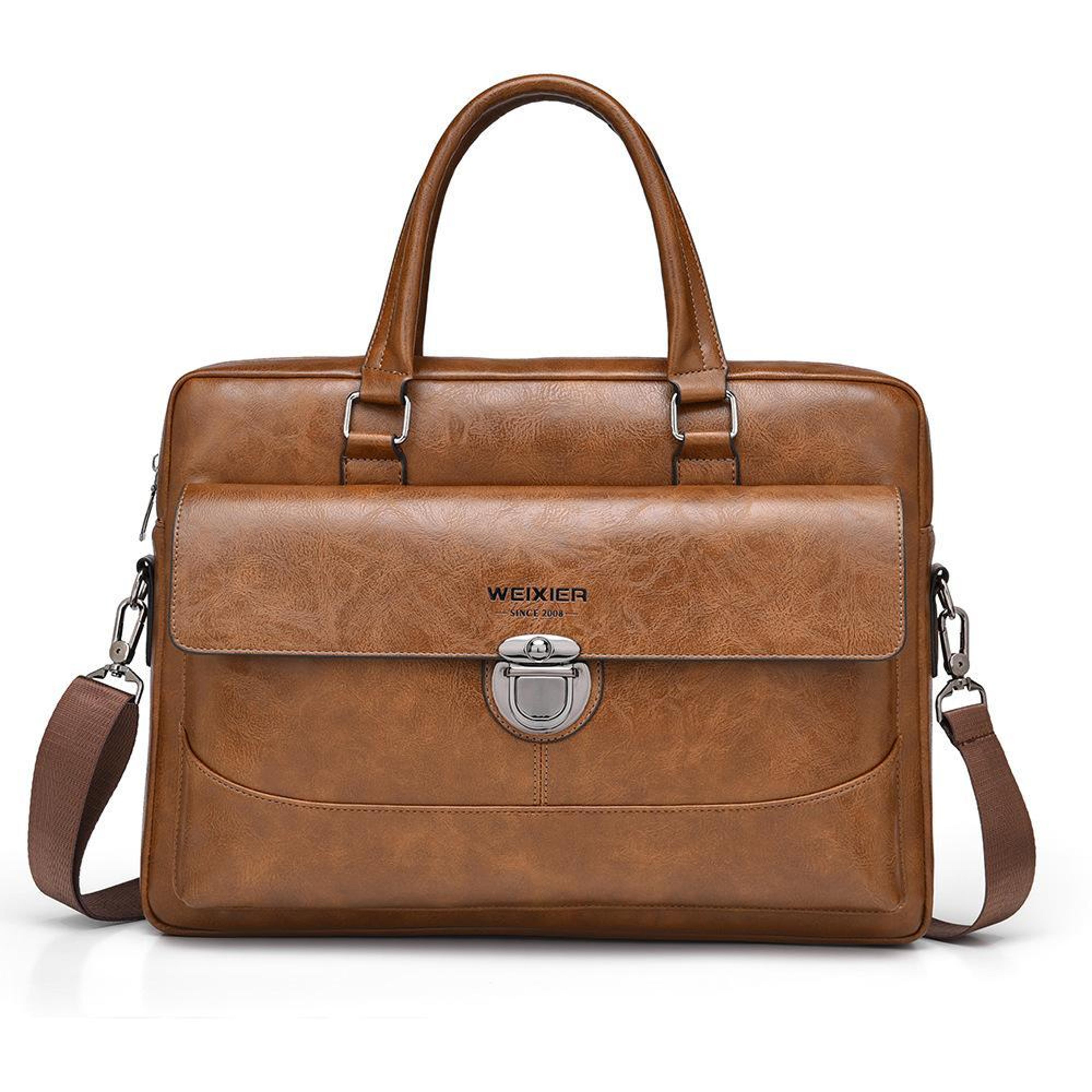 Mens Laptop Briefcase Large Capacity Business Laptop Bag 10