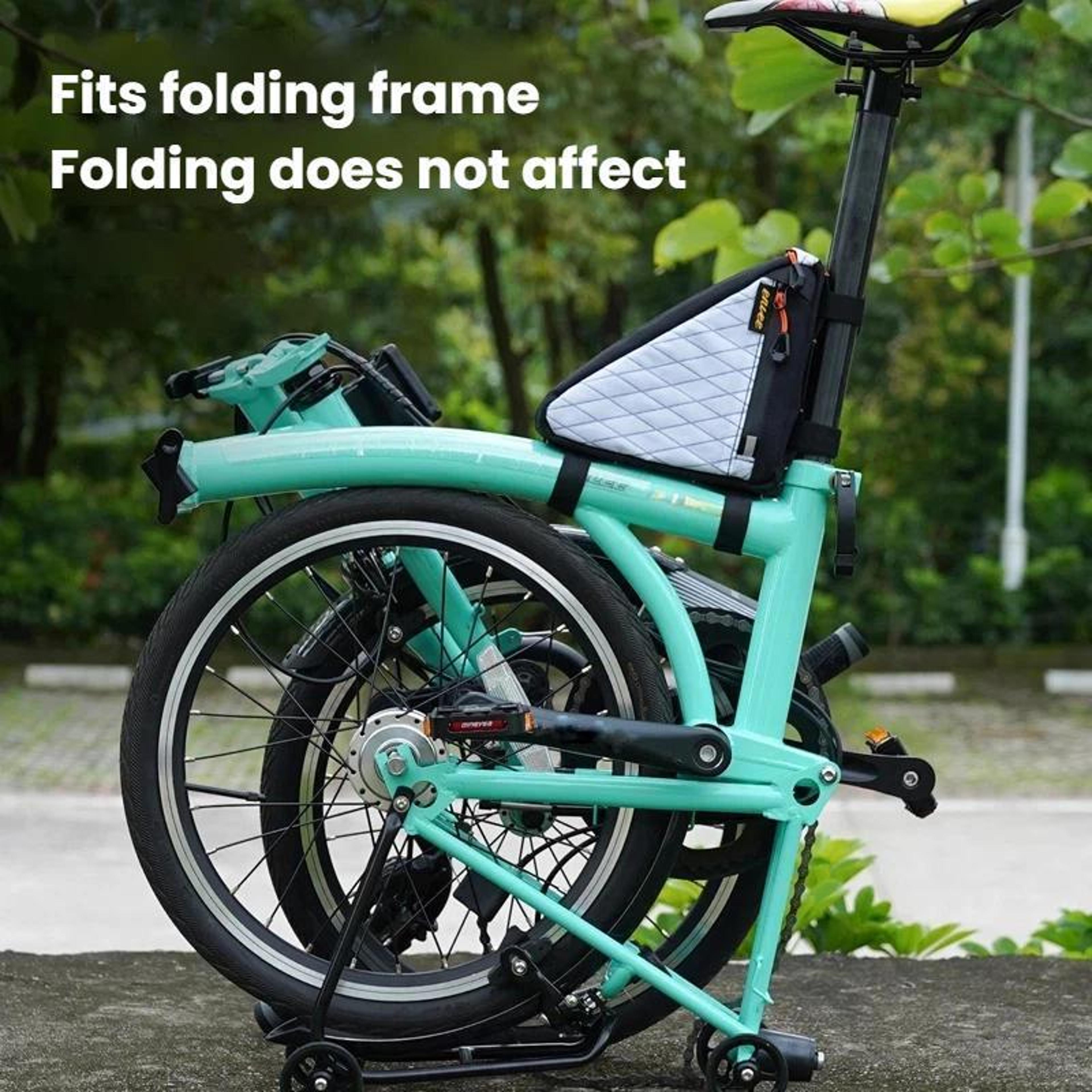 Waterproof Bike Frame Bag Large Capacity Bicycle Triangle Storage Tool Pouch 3
