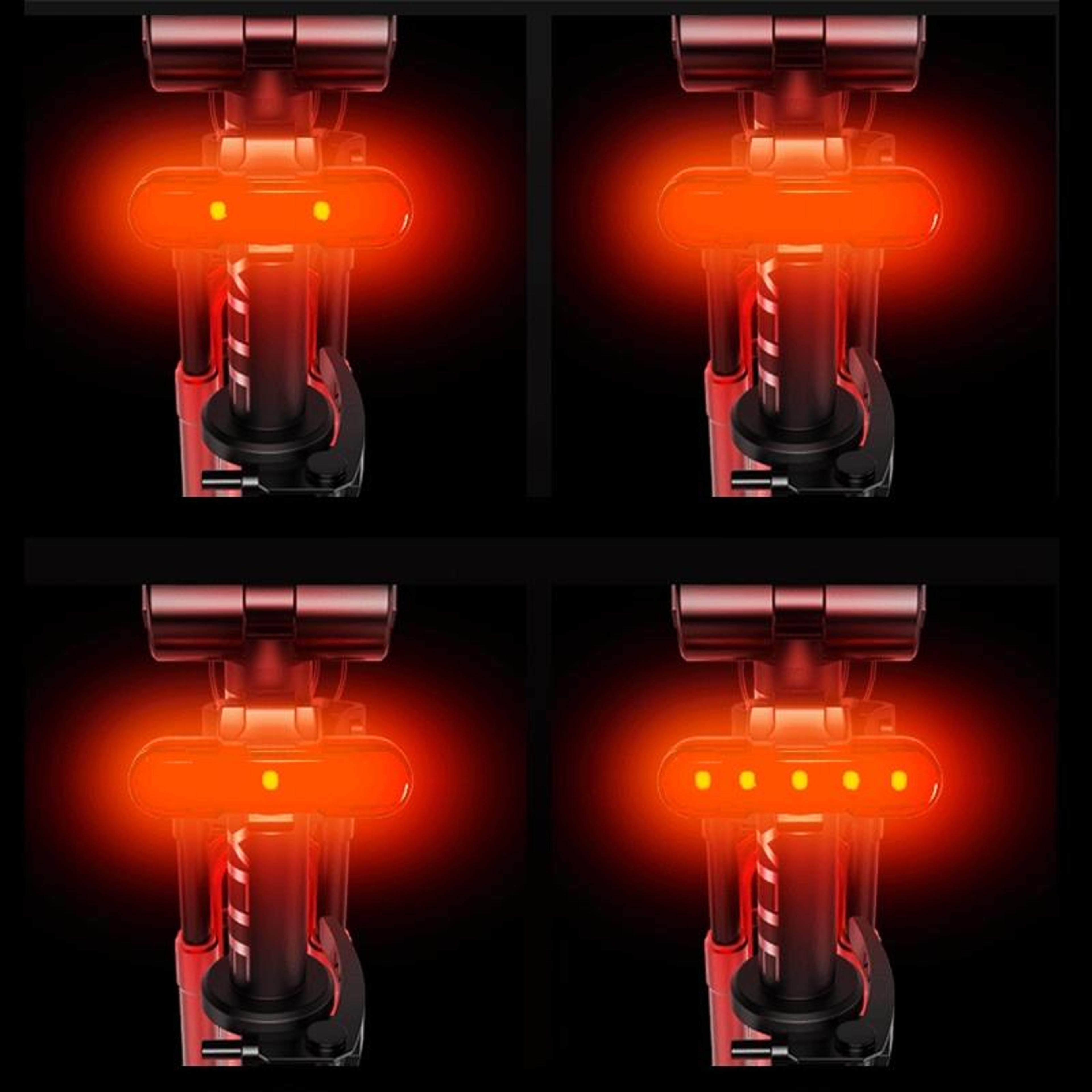 USB Rechargeable Bike Tail Light Bright LED Bicycle Taillight For Safe Night Cycling 3