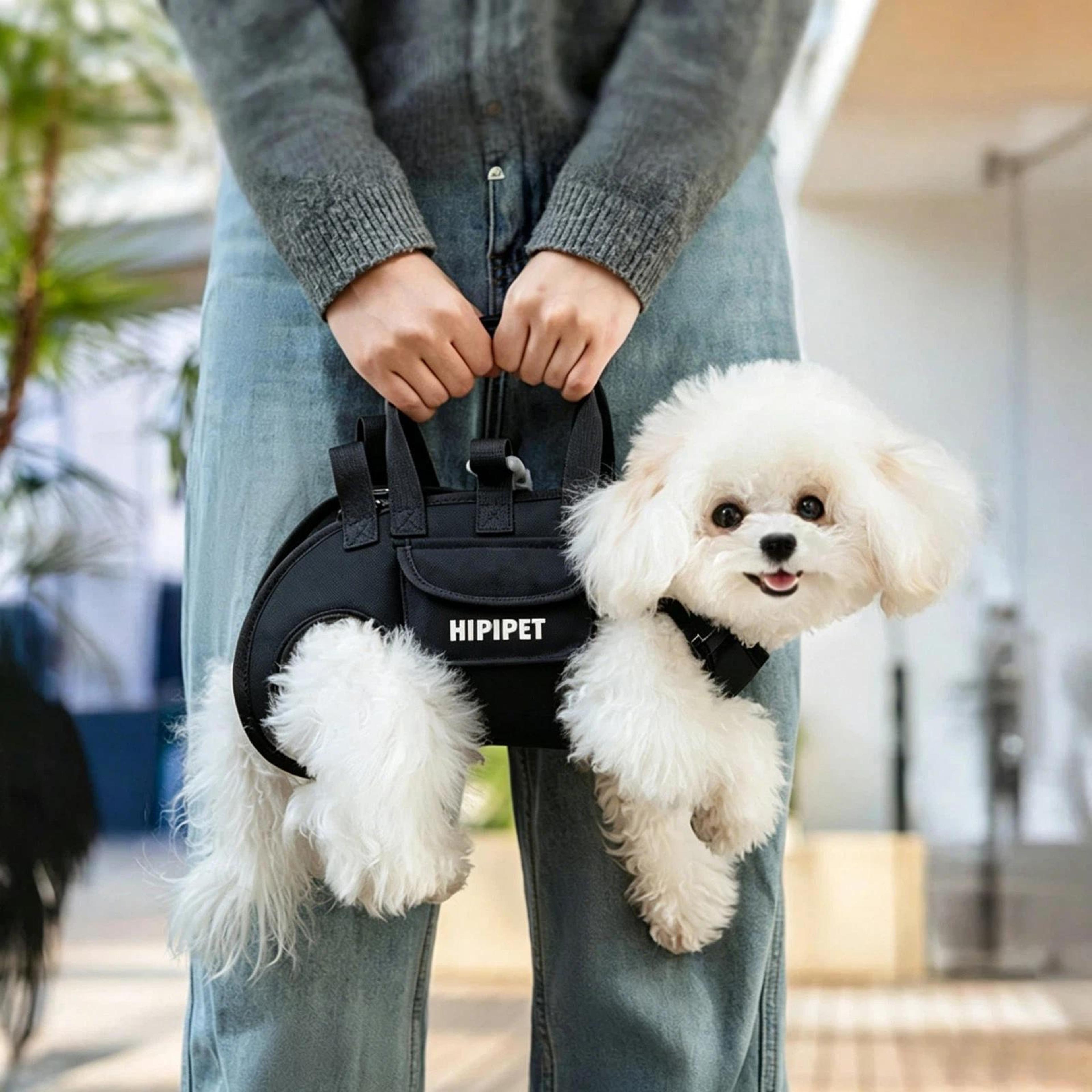 Hipipet Portable Pet Carrier Bag Crossbody Shoulder Sling For Small Cats And Dogs 14