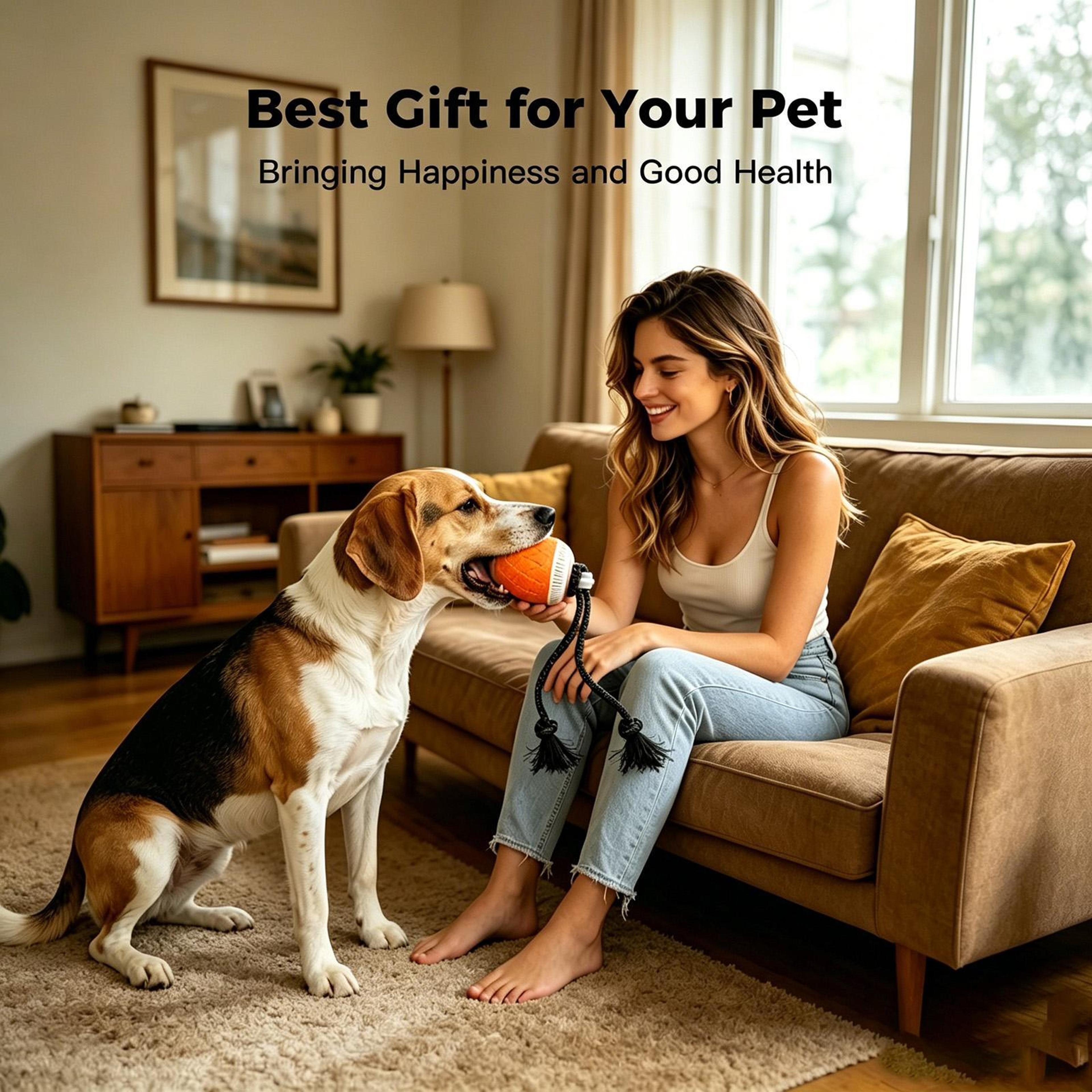 Interactive Automatic Dog Toy Ball With Rope Lights And Sound For Smart Pet Training 9