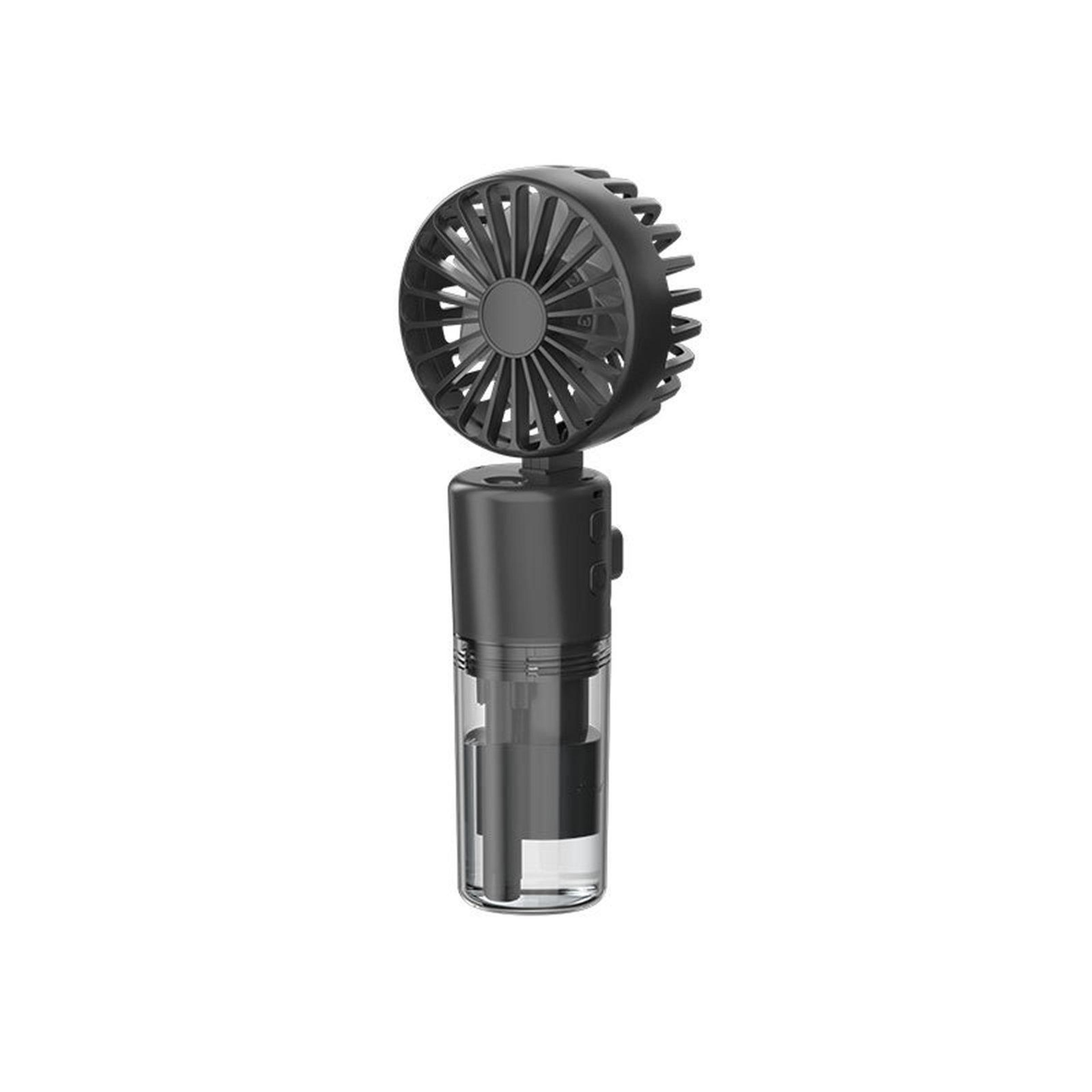 Portable Misting Fan Rechargeable Mini Personal Cooling Fan With Water Spray And Foldable Neck Stra 1