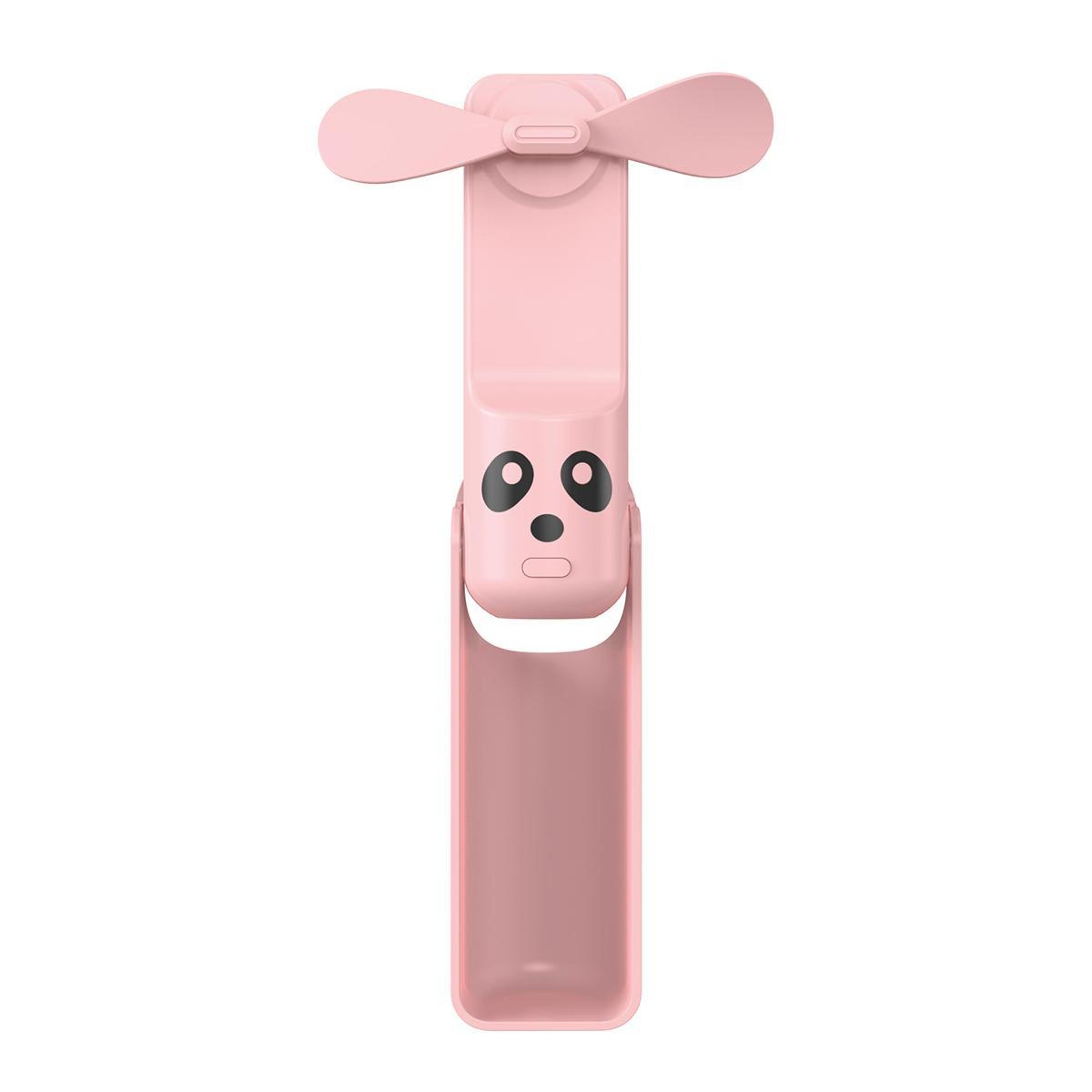 Portable Handheld Fan Mini Folding Rechargeable USB Type C Fan With BuiltIn Power Bank  Flashlight 11