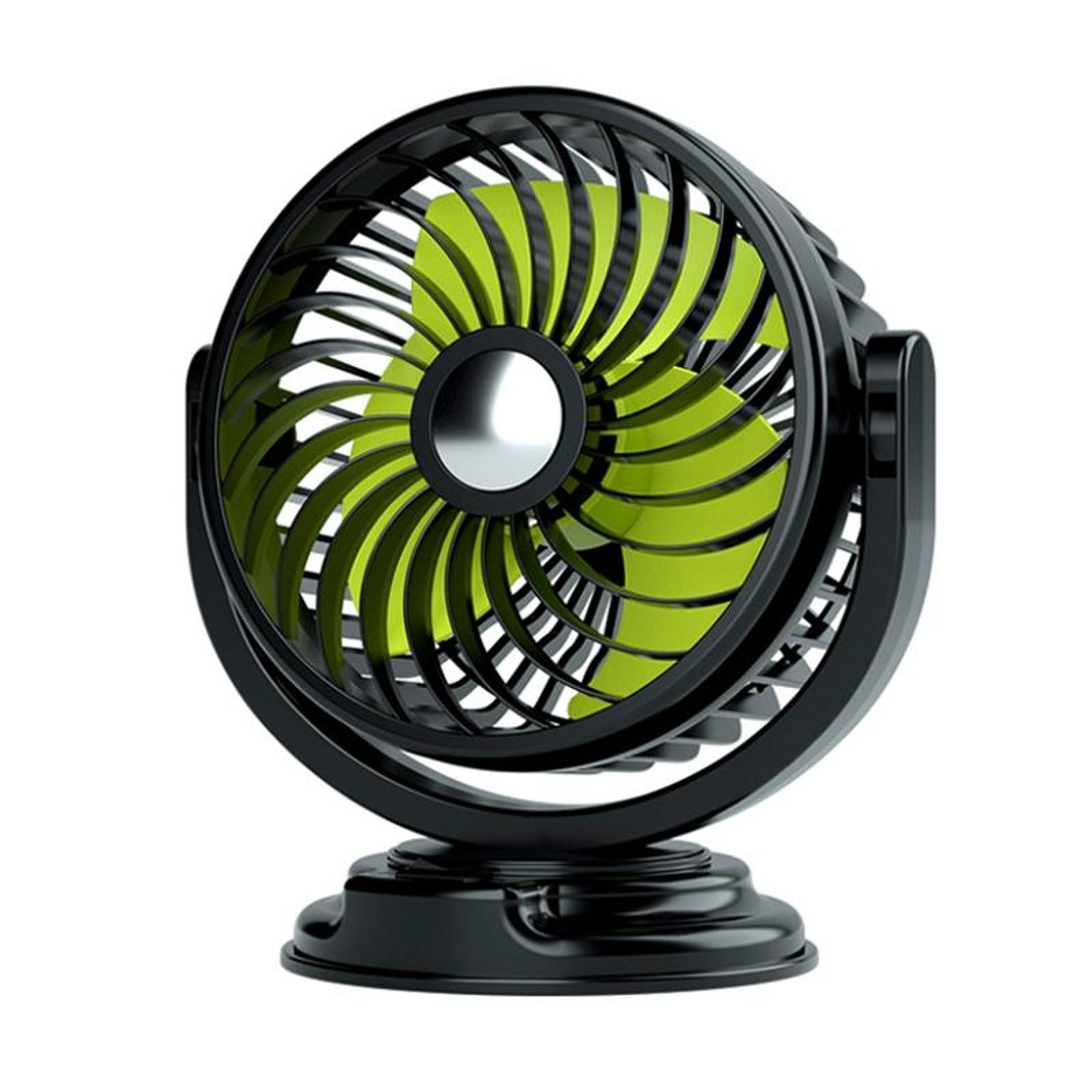 Rotatable Car Cooling Fan Car Fan With Multi Angle Silent Airflow 10