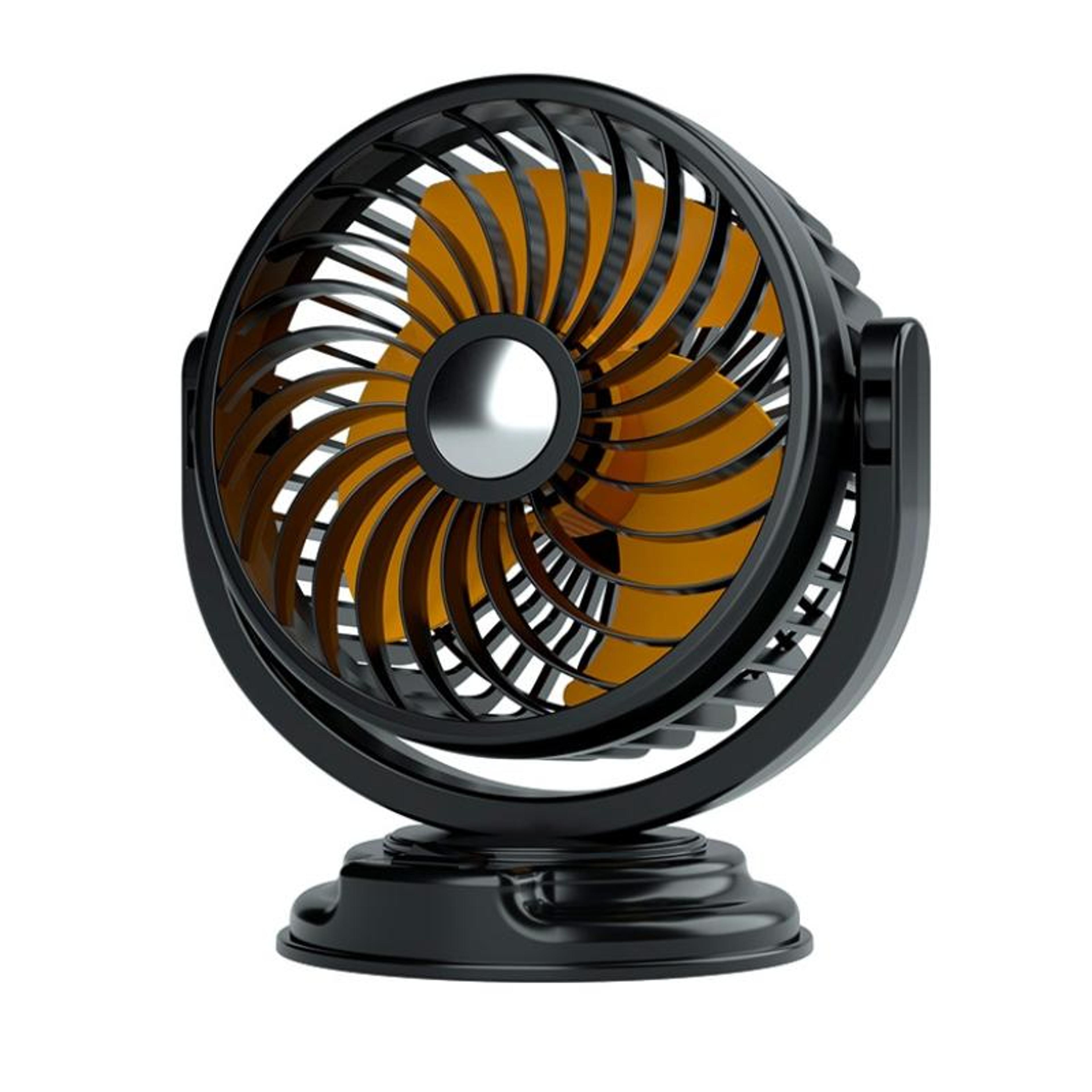 Rotatable Car Cooling Fan Car Fan With Multi Angle Silent Airflow 11